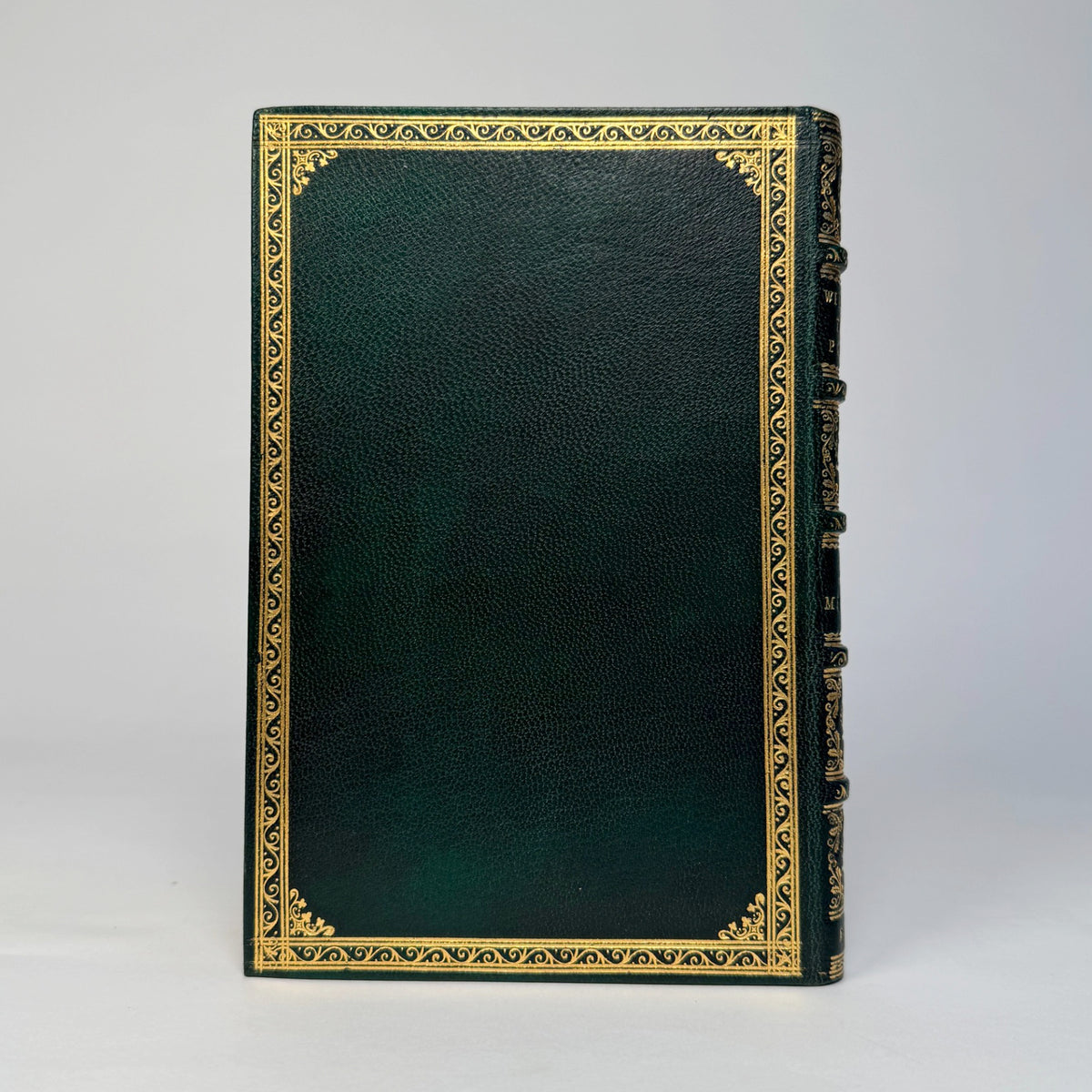 Winnie-the-Pooh by A. A. Milne - Magnificent Gilt Green Morocco Binding