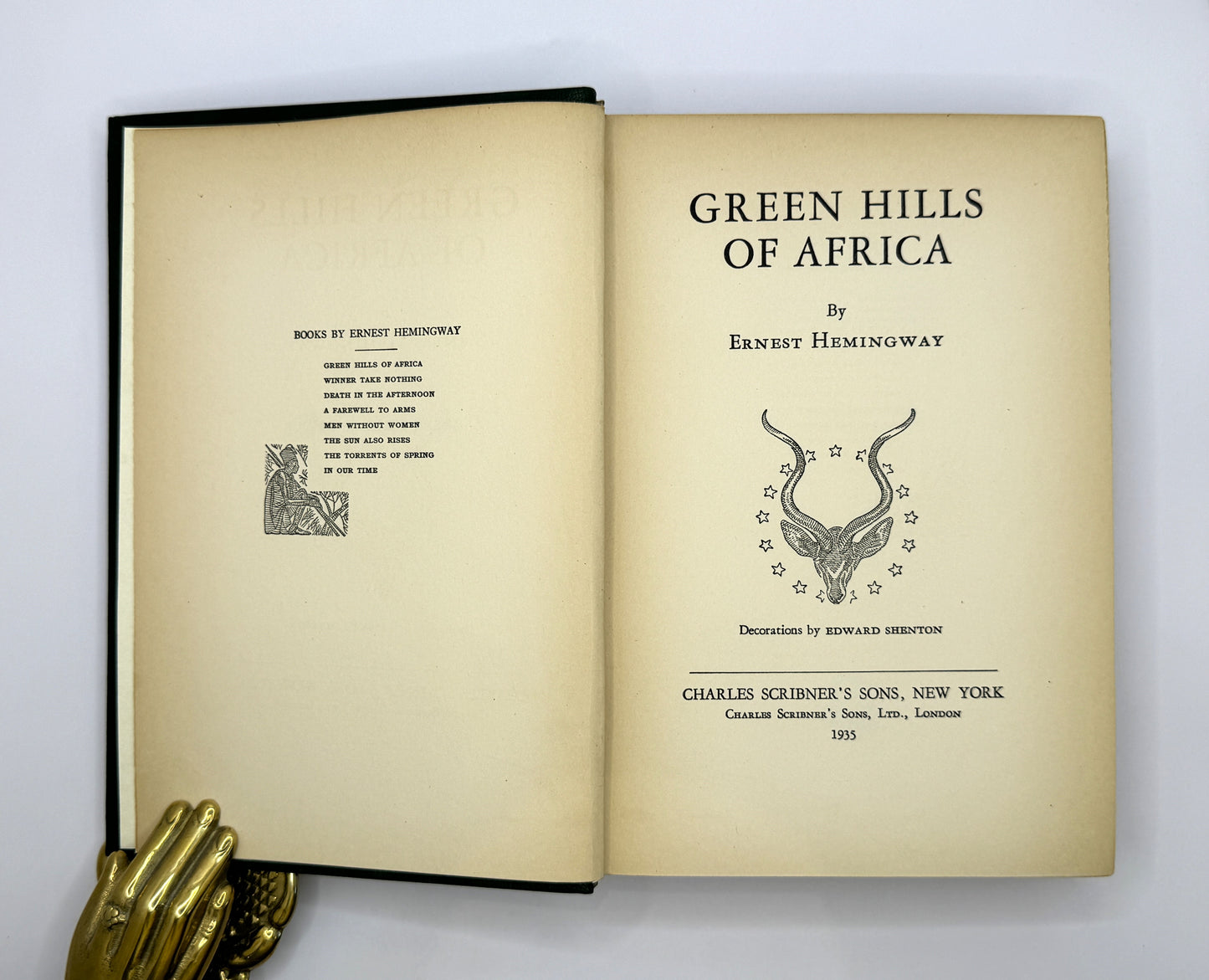 Green Hills of Africa by Ernest Hemingway
