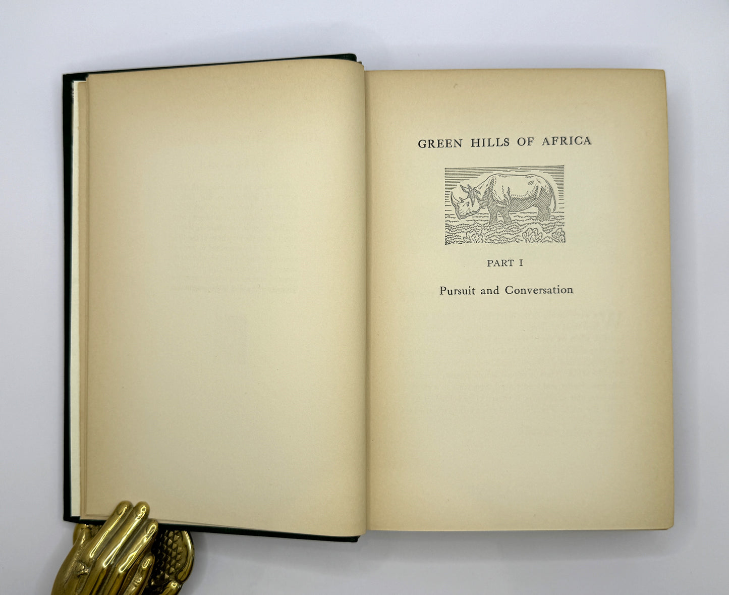 Green Hills of Africa by Ernest Hemingway