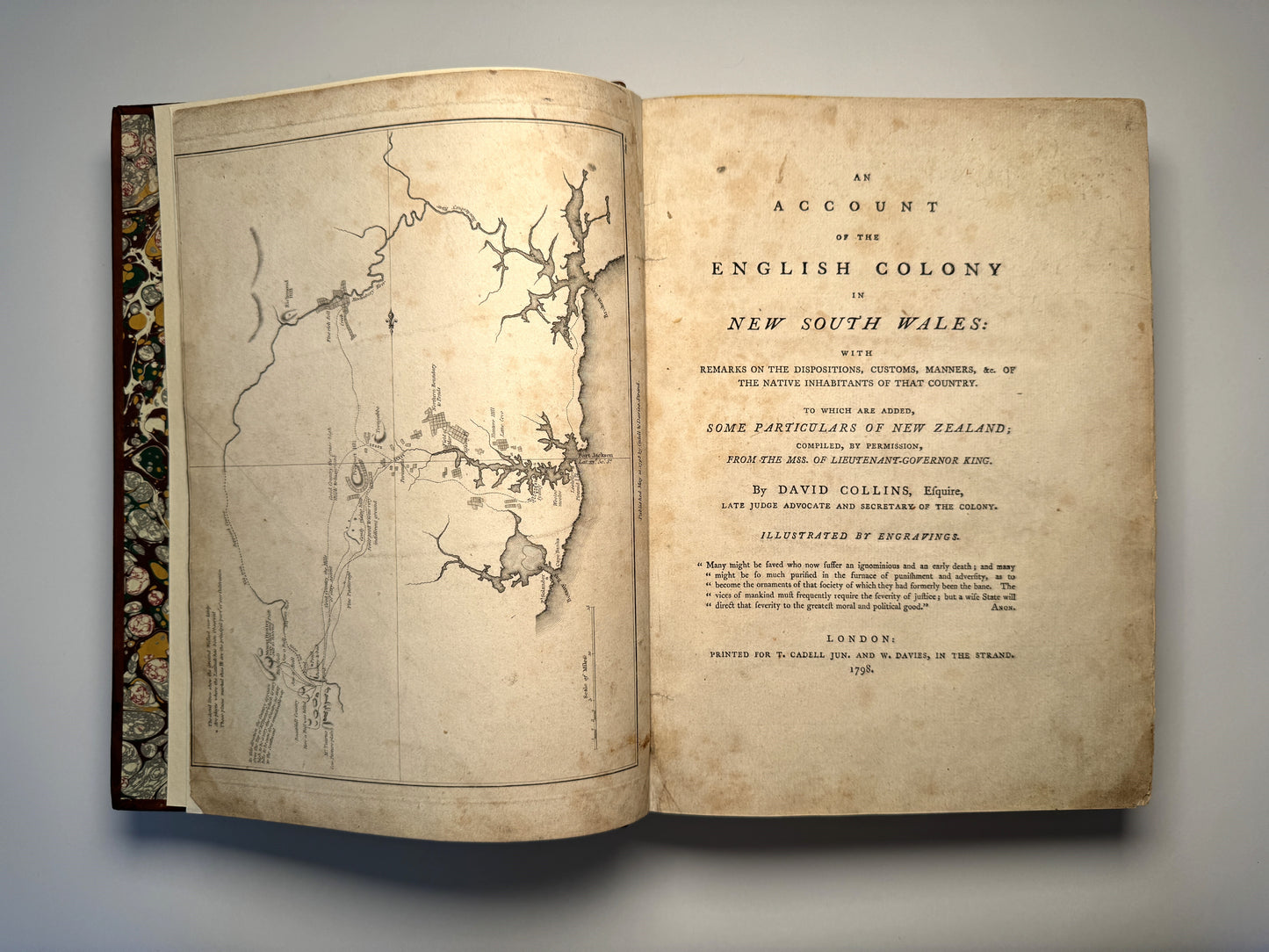 An Account of the English Colony in New South Wales | 1798 - 1804, first edition of the earliest historical account of Australian settlement