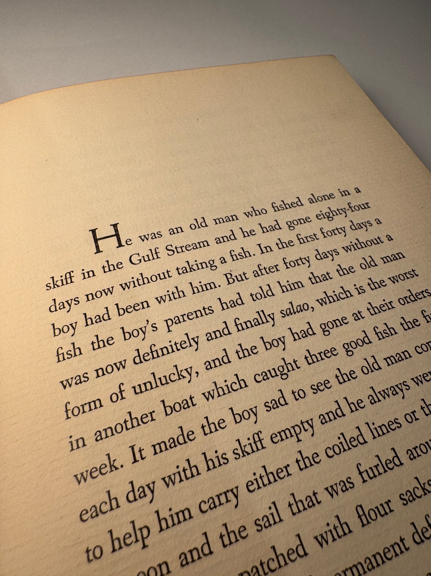 The Old Man and the Sea by Ernest Hemingway