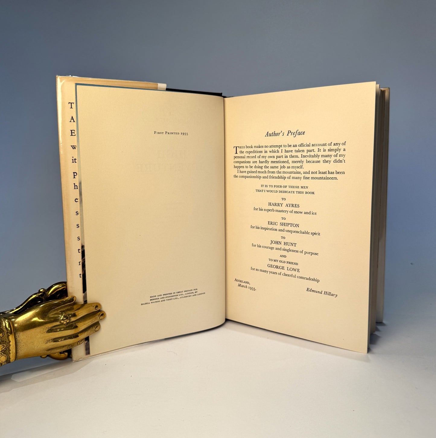 High Adventure: Signed by Sir Edmund Hillary