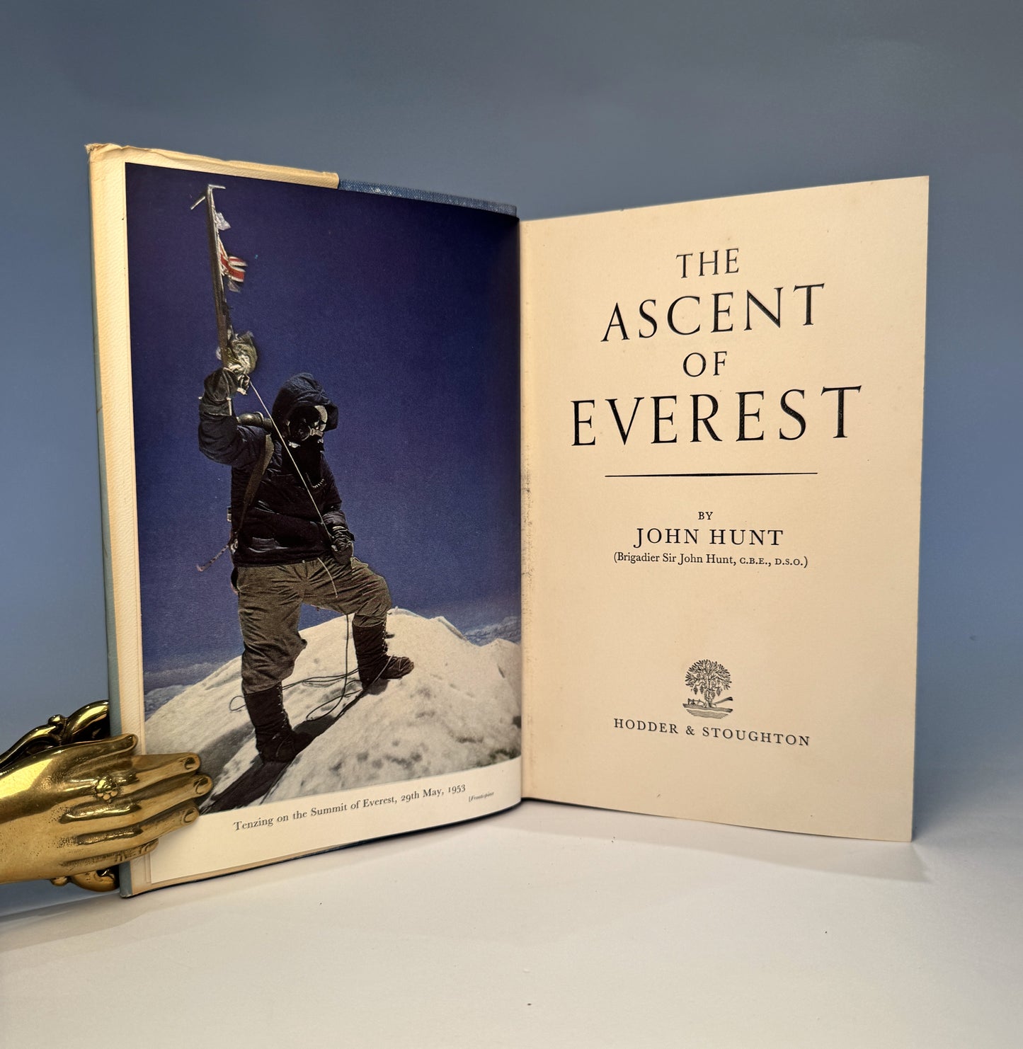 The Ascent of Everest - Signed by Sir Edmund Hillary
