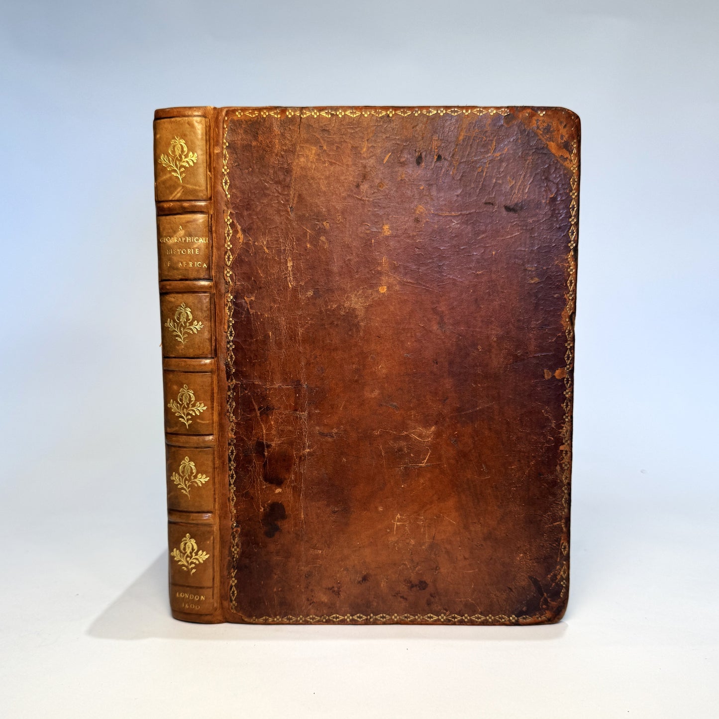 Leo Africanus - A Geographical Historie of Africa, 1600 - First English Edition - James Grey Jackson's Personal Working Copy