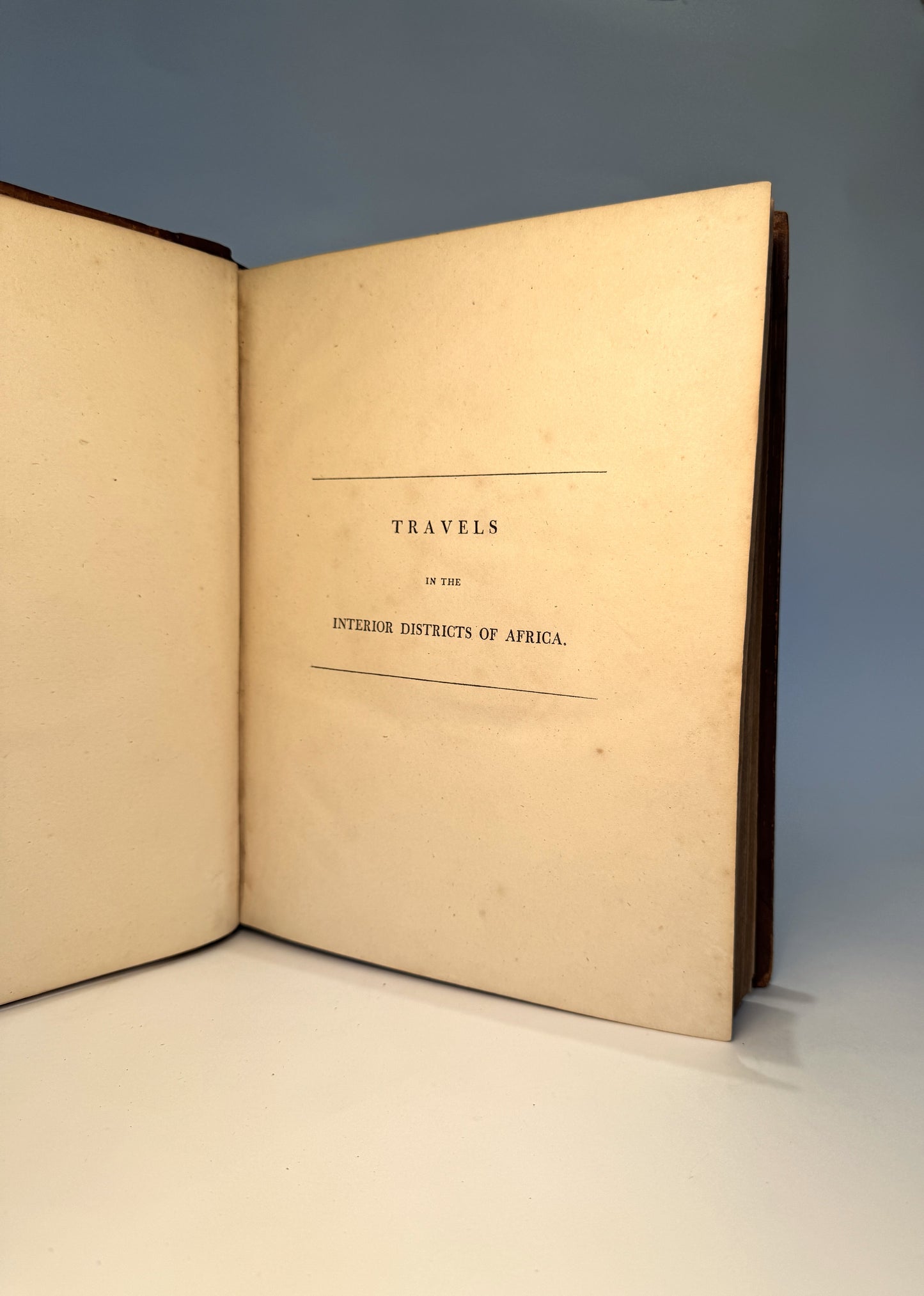 Travels in the Interior Districts of Africa by Mungo Park