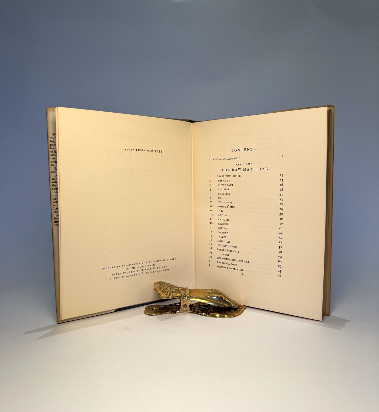 The Mint by T. E. Lawrence
