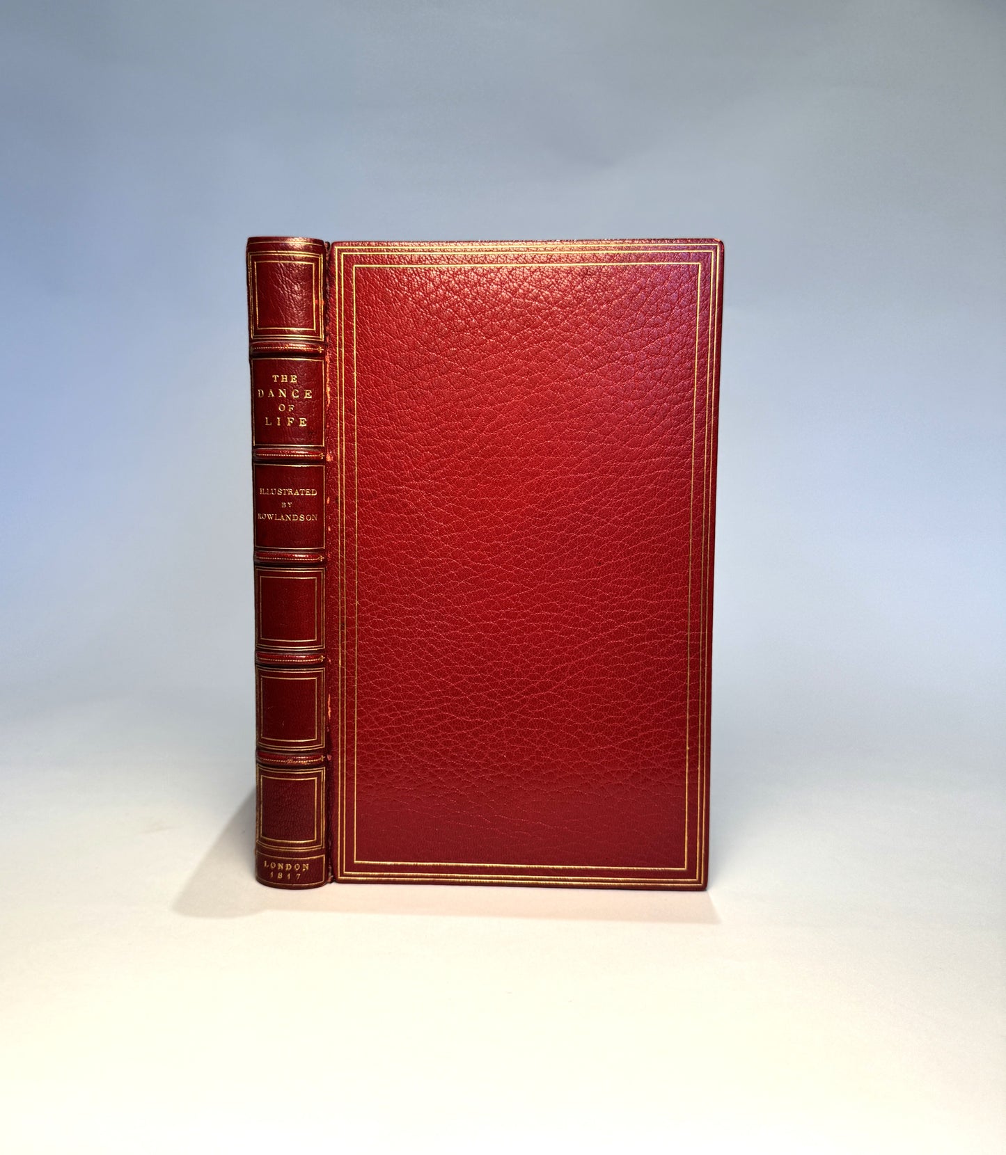 The Dance of Life, a Poem. Illustrated Thomas Rowlandson, Bound by Sangorski and Sutcliffe