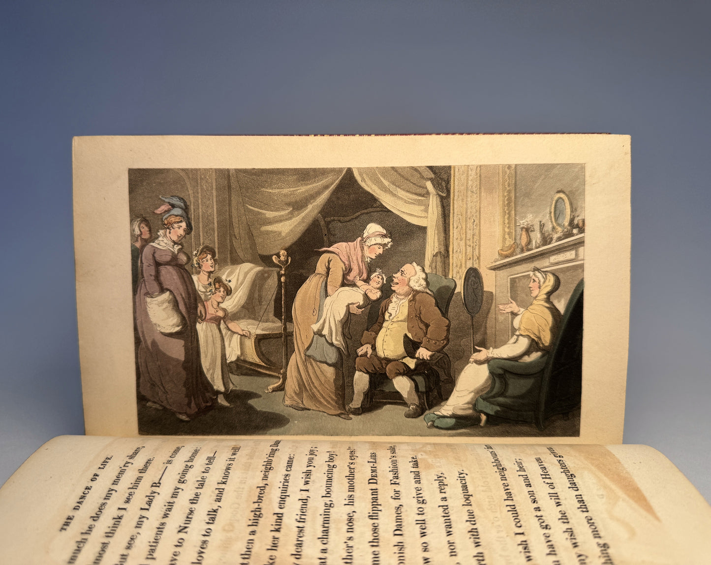 The Dance of Life, a Poem. Illustrated Thomas Rowlandson, Bound by Sangorski and Sutcliffe