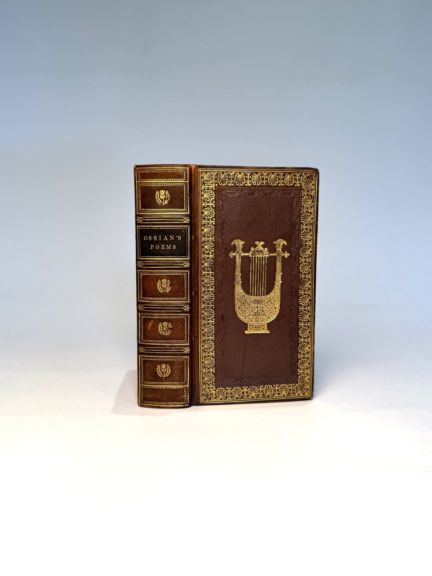 The Poems of Ossian Translated by James Macpherson - Ex Libris John Ruskin & Michael Dibdin