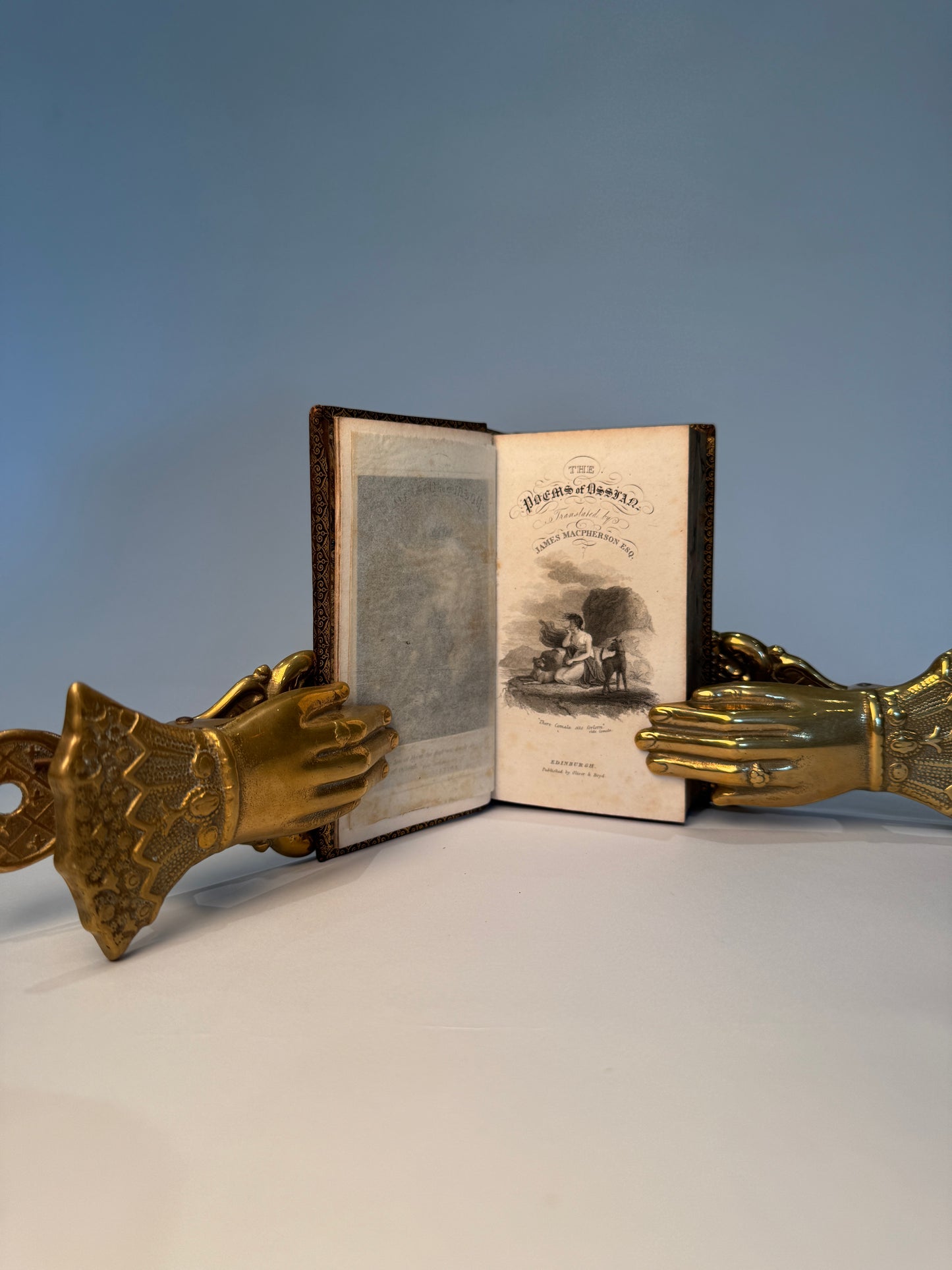 The Poems of Ossian Translated by James Macpherson - Ex Libris John Ruskin & Michael Dibdin