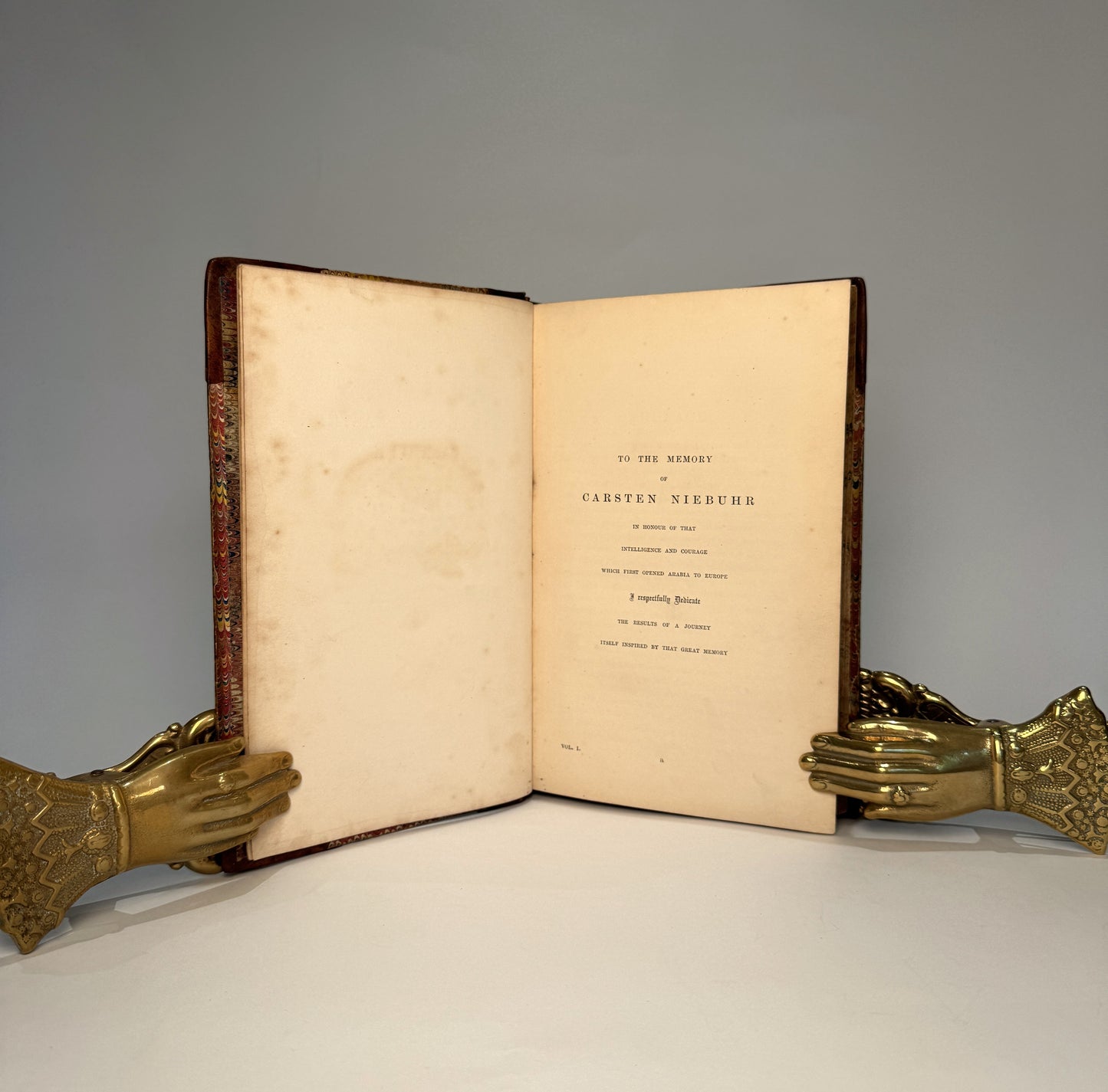 Narrative of a Year's Journey through Central and Eastern Arabia (1862-63) - William Gifford Palgrave, 2 Volumes, Leather-Bound with Folding Maps & Autograph Letter Signed