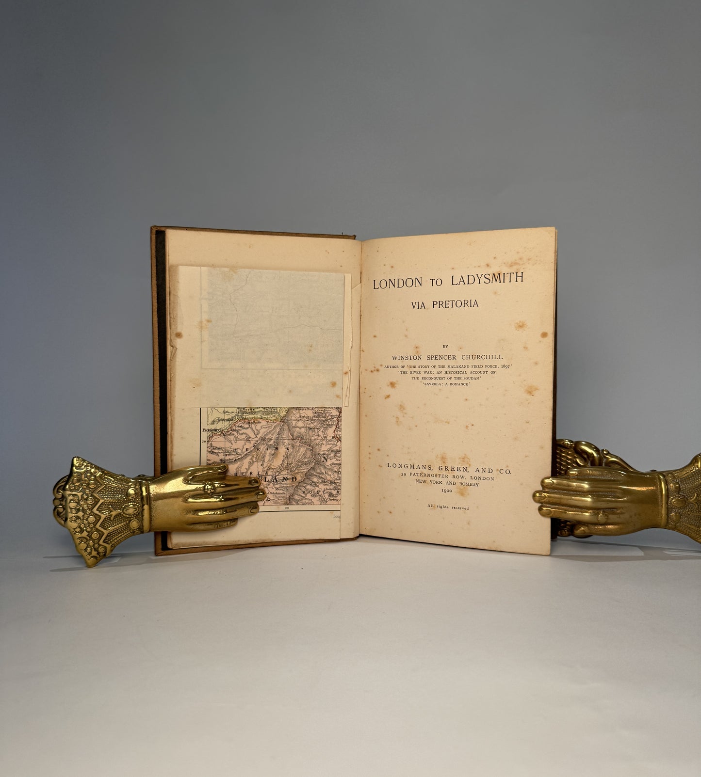 London to Ladysmith via Pretoria by Winston S. Churchill