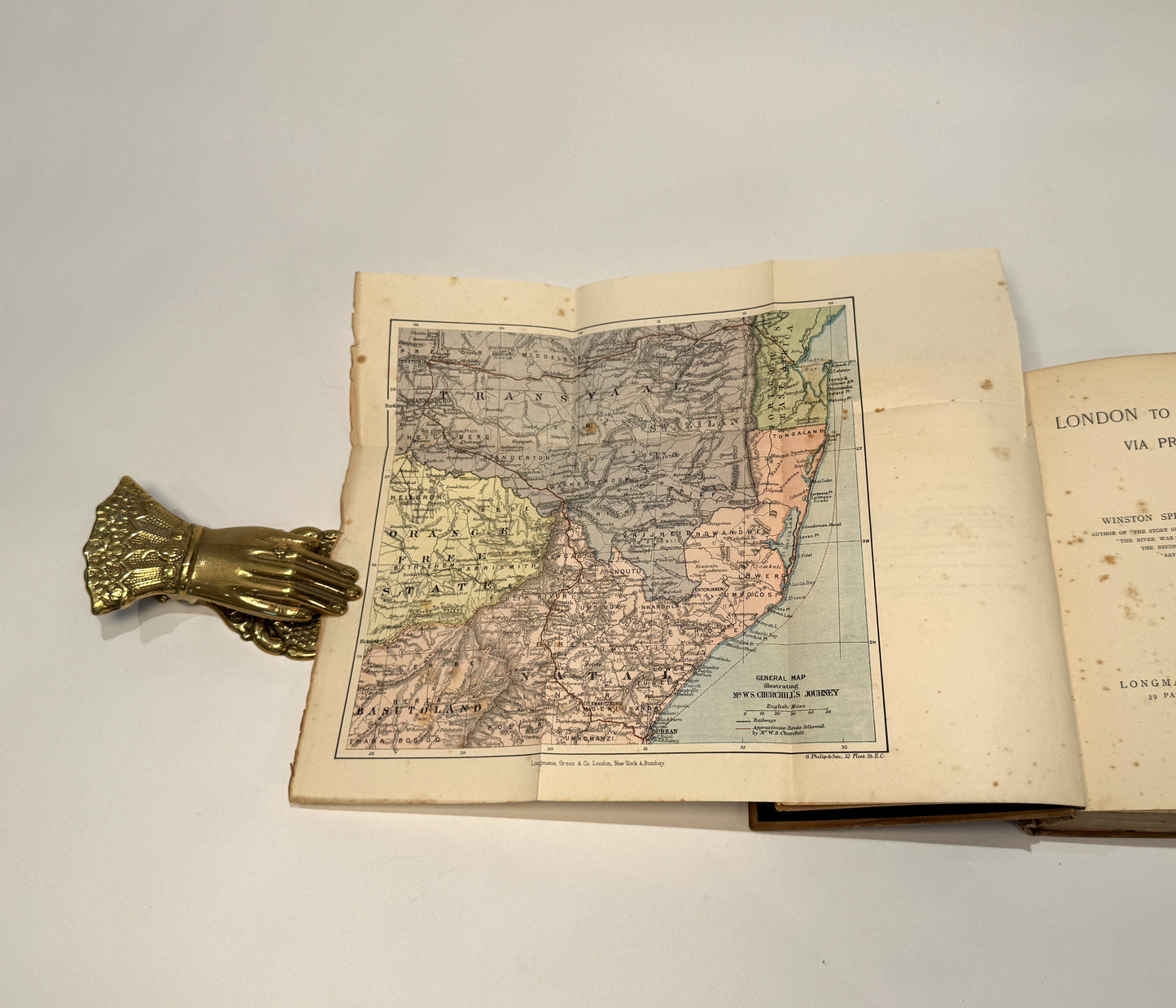 London to Ladysmith via Pretoria by Winston S. Churchill