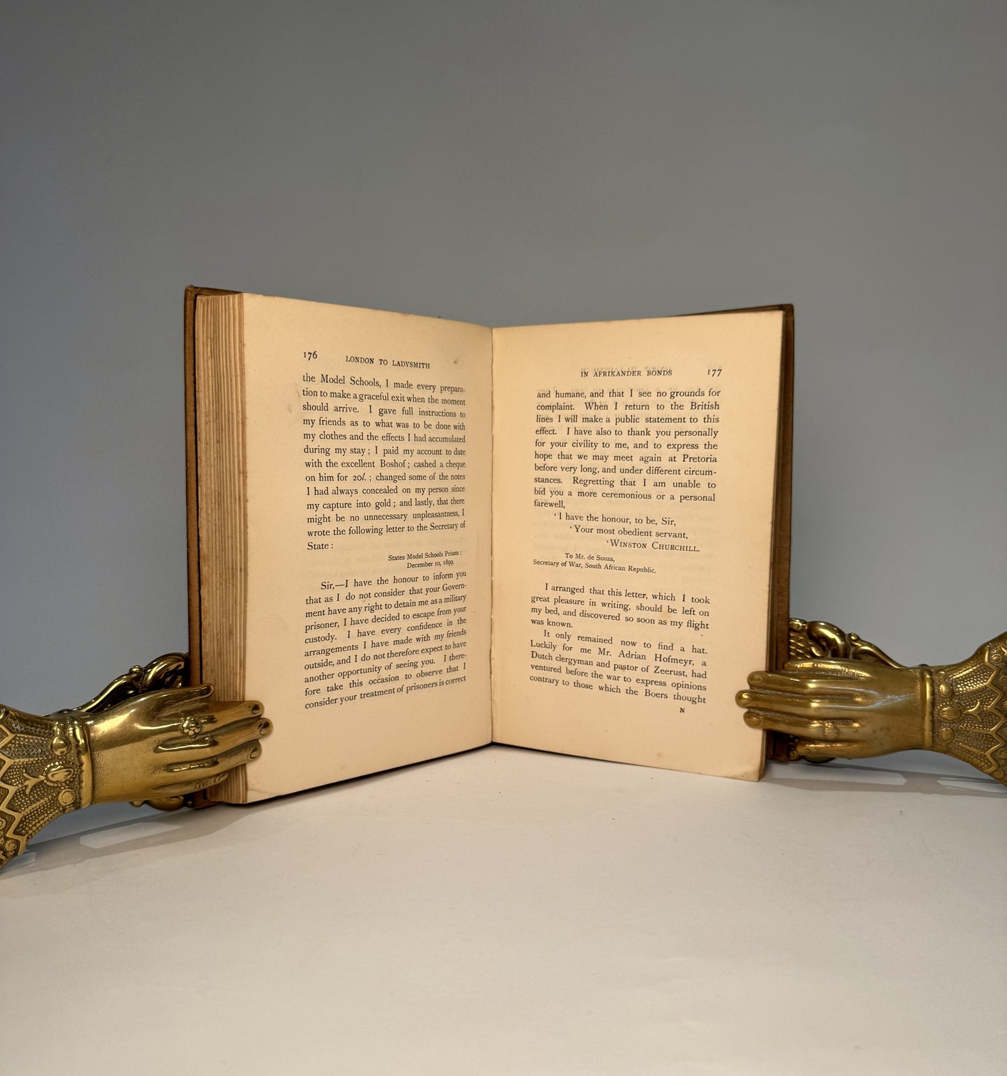 London to Ladysmith via Pretoria by Winston S. Churchill