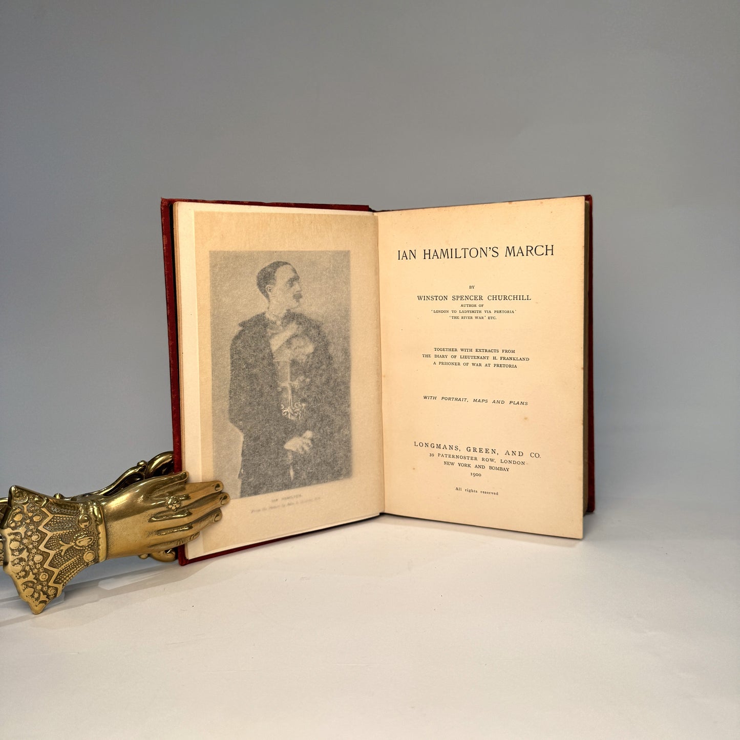 Ian Hamilton's March: A First Edition by Winston Churchill
