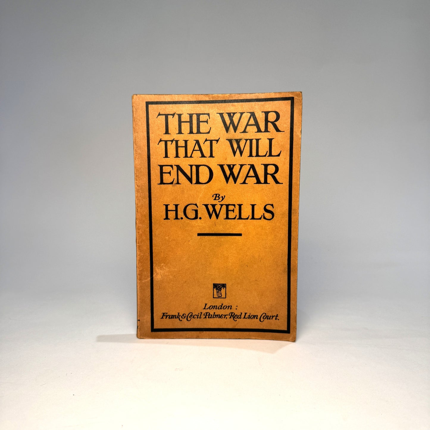The War That Will End War by H.G. Wells.