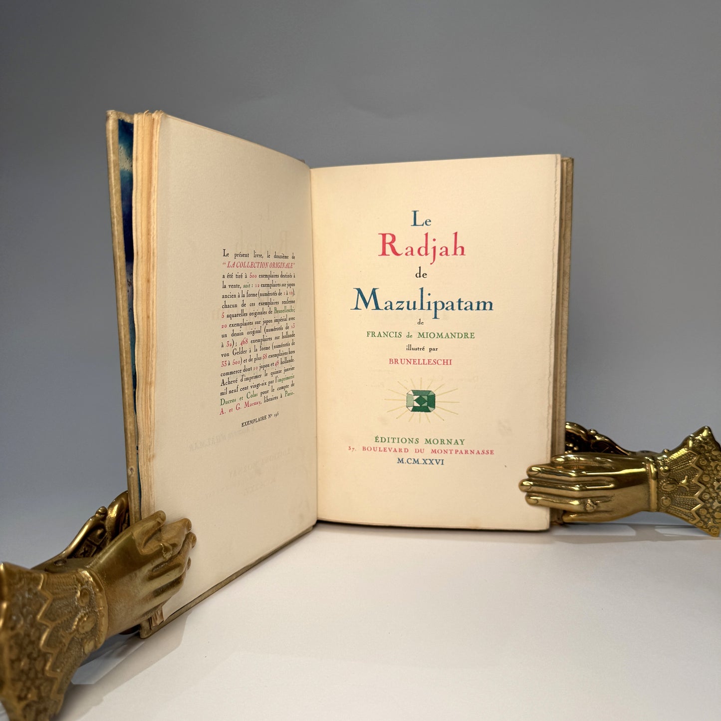 Le Radjah de Mazulipatam - Francis de Miomandre; illustrated by Umberto Brunelleschi