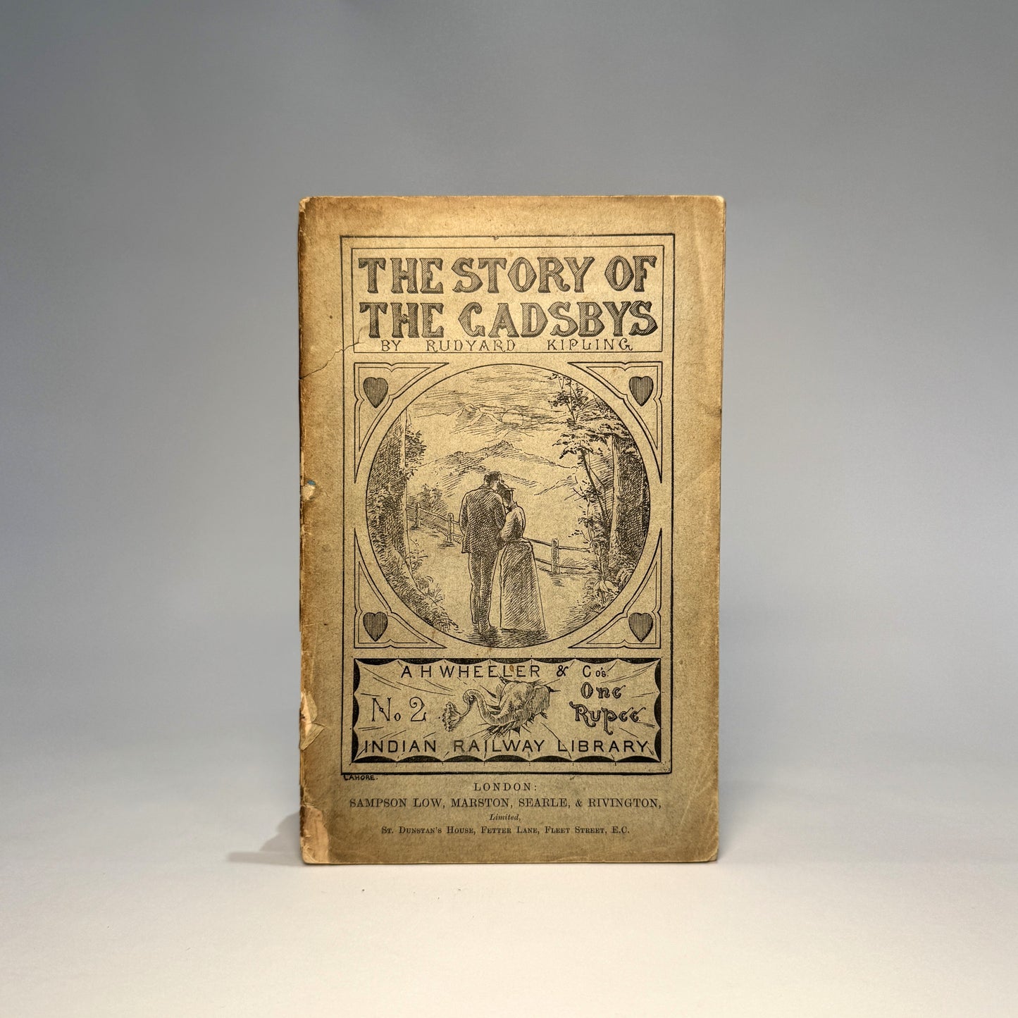 The Story of the Gadsbys. A Tale Without a Plot by Rudyard Kipling - Indian Railway Library