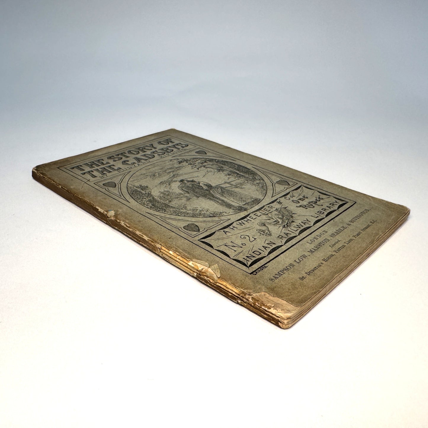 The Story of the Gadsbys. A Tale Without a Plot by Rudyard Kipling - Indian Railway Library