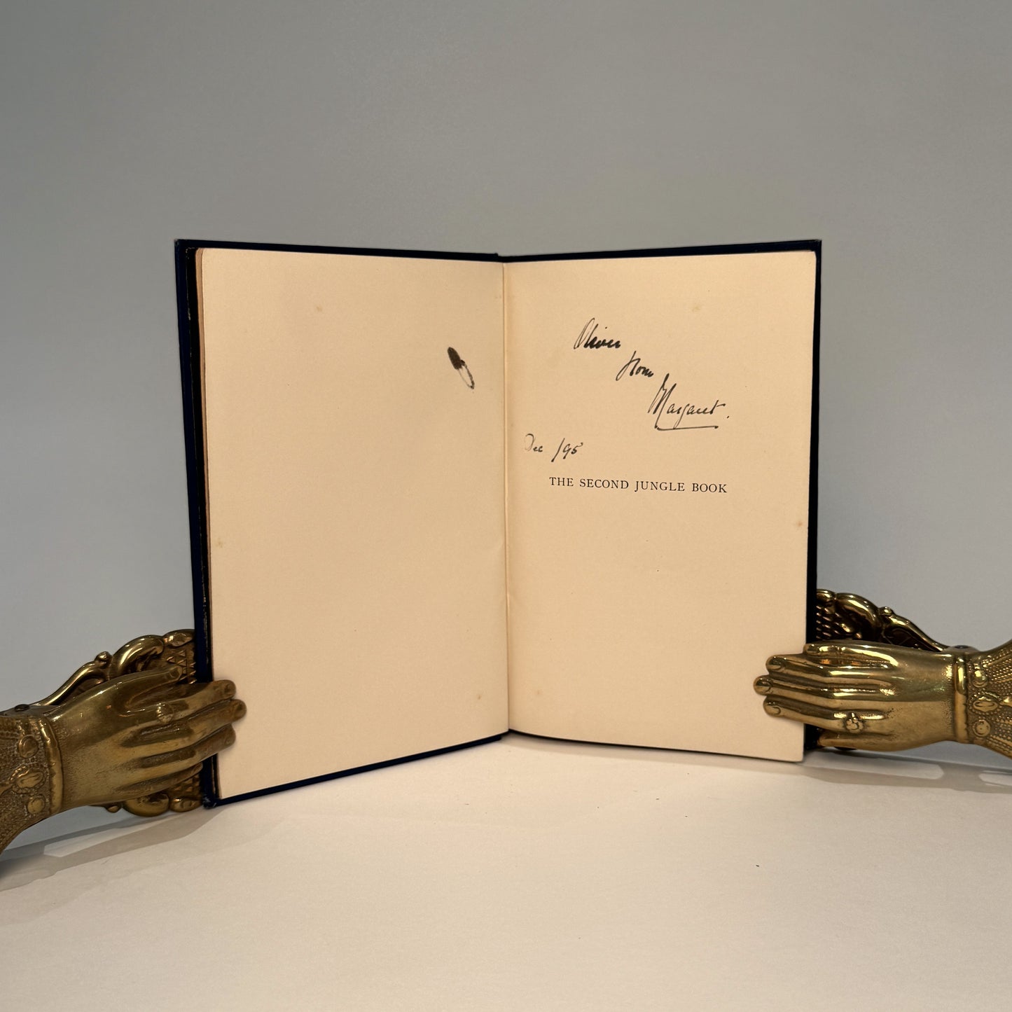 The Jungle Book (1894) and The Second Jungle Book (1895). First Editions, Original Gilt-Decorated Cloth - Rudyard Kipling
