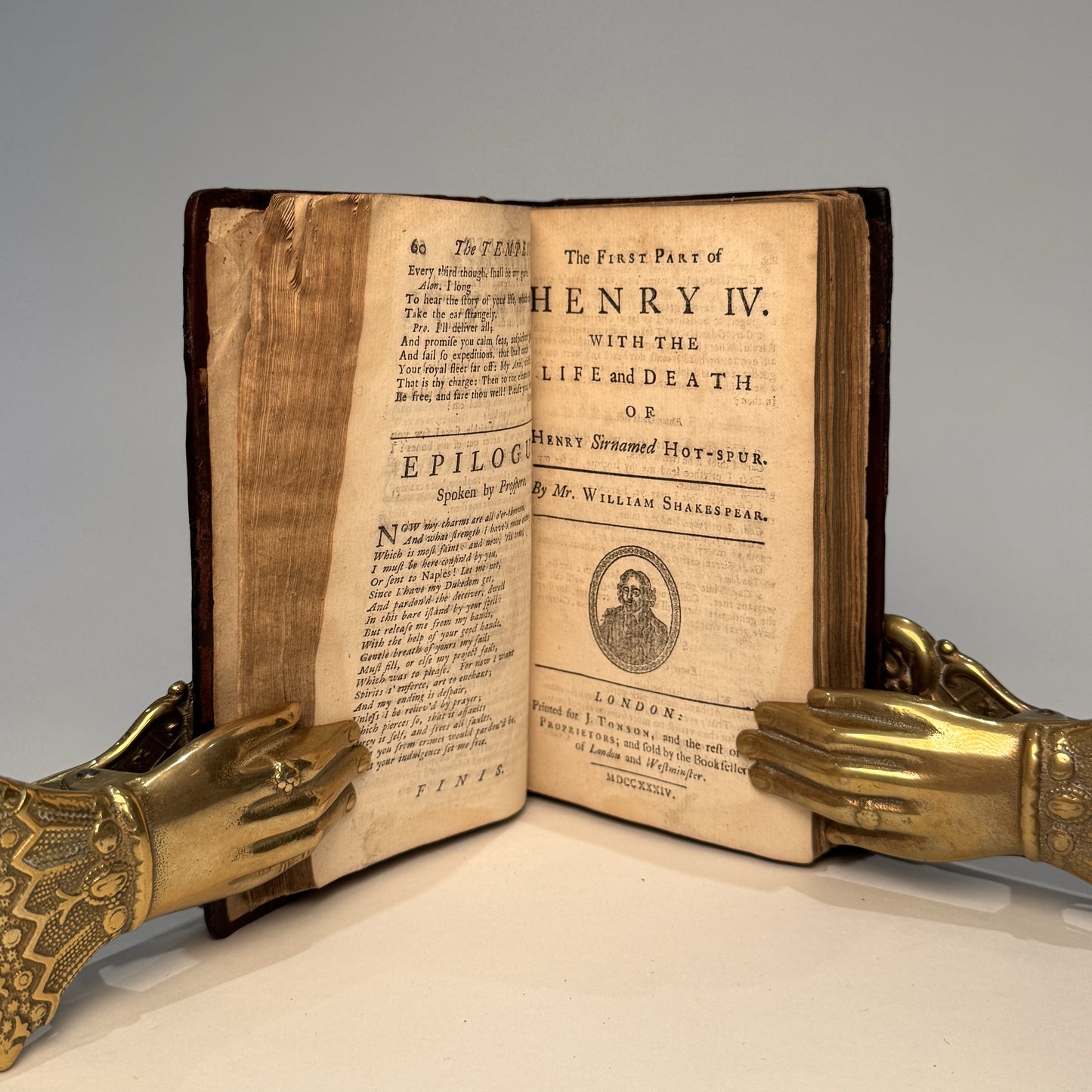 The Plays of William Shakespeare. In Two Volumes. London: Printed for J. Tonson and the rest of the Proprietors, 1734.