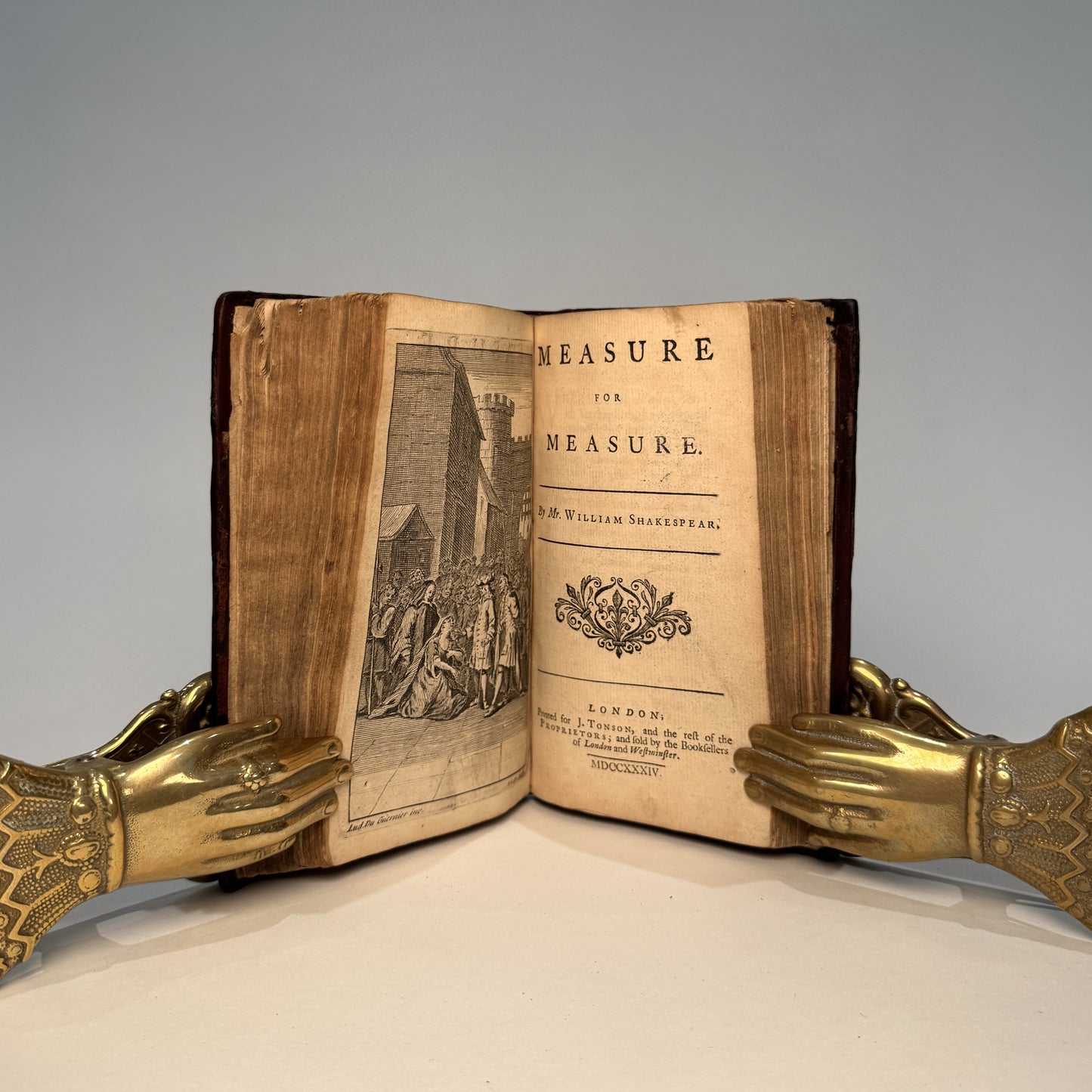 The Plays of William Shakespeare. In Two Volumes. London: Printed for J. Tonson and the rest of the Proprietors, 1734.