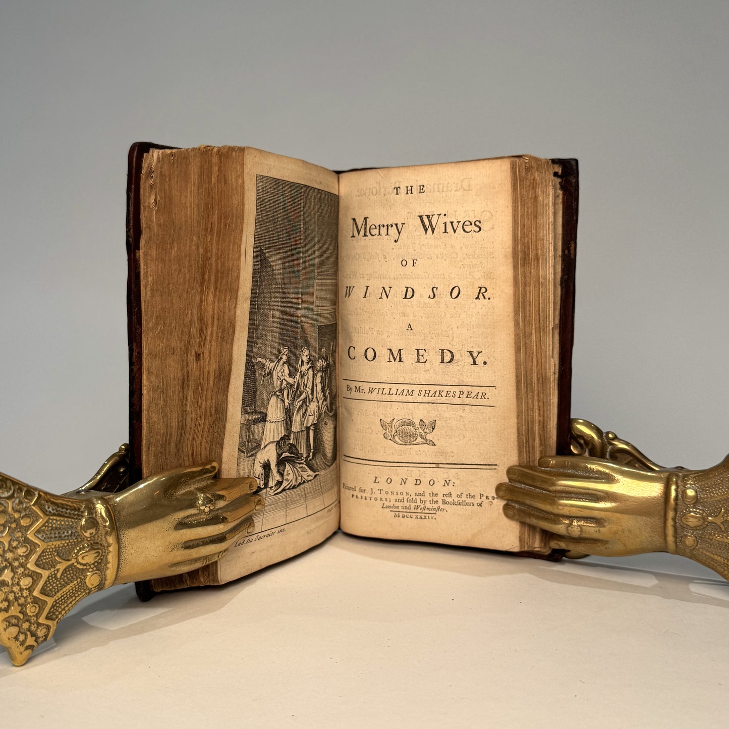 The Plays of William Shakespeare. In Two Volumes. London: Printed for J. Tonson and the rest of the Proprietors, 1734.