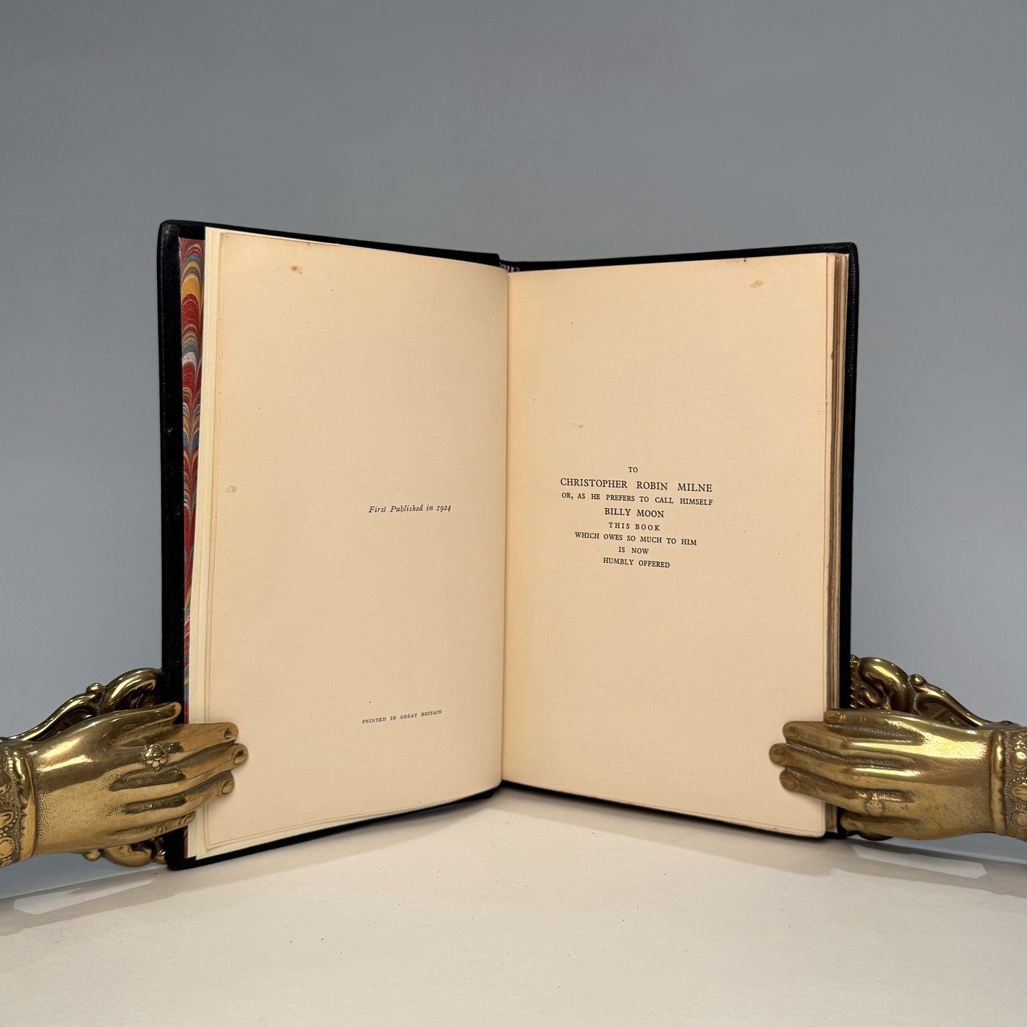 When We Were Very Young, Milne, A.A – With Decorations by Ernest H. Shepard. Finely Bound.