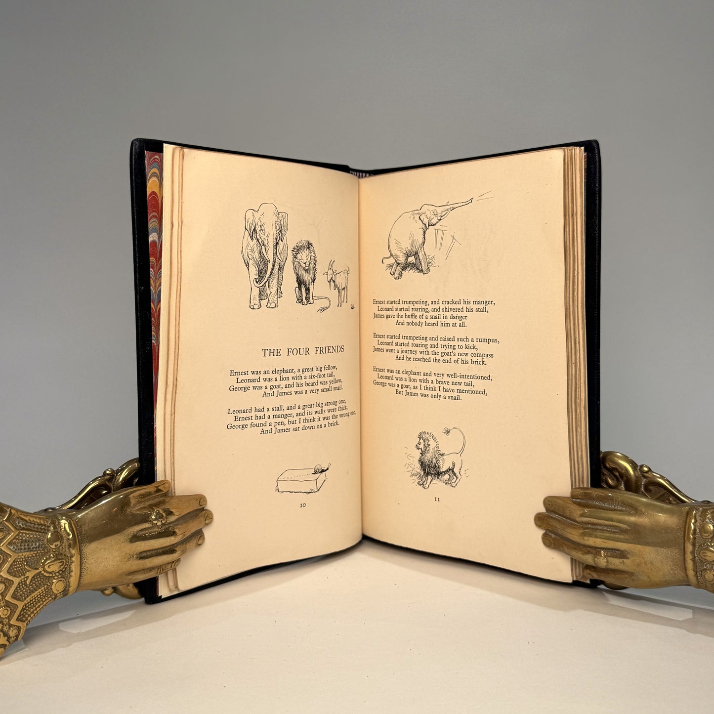 When We Were Very Young, Milne, A.A – With Decorations by Ernest H. Shepard. Finely Bound.