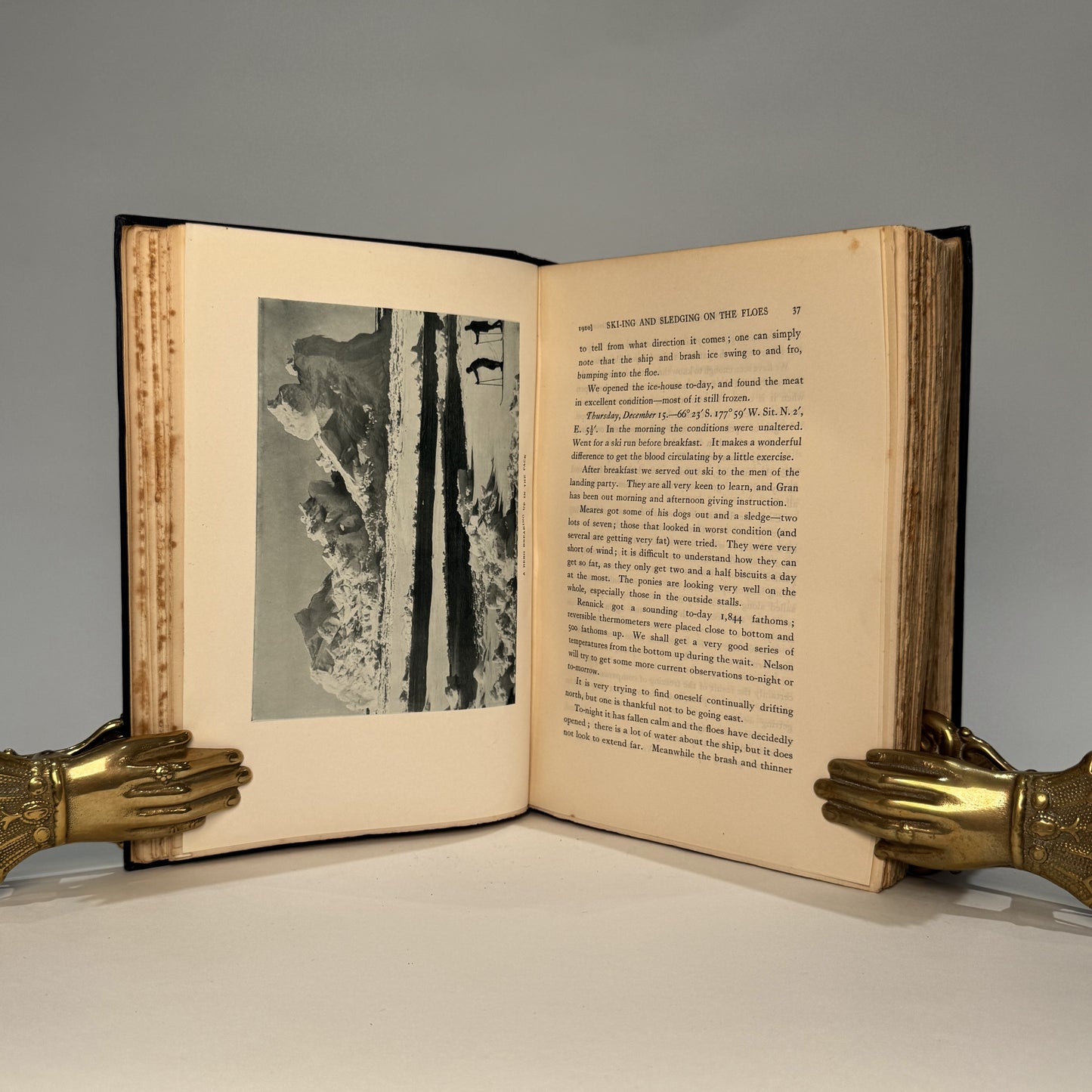 Scott’s Last Expedition – First Edition (1913), with Admiral Edward Evans Autograph – A Direct Link to the Terra Nova