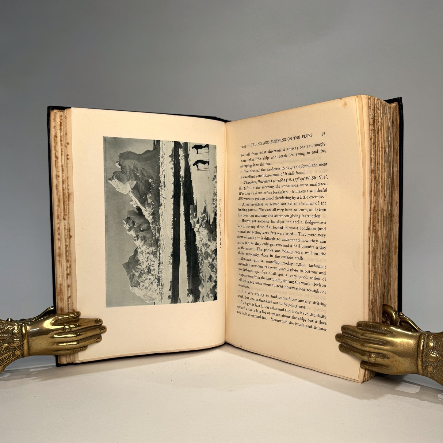 Scott’s Last Expedition – First Edition (1913), with Admiral Edward Evans Autograph – A Direct Link to the Terra Nova