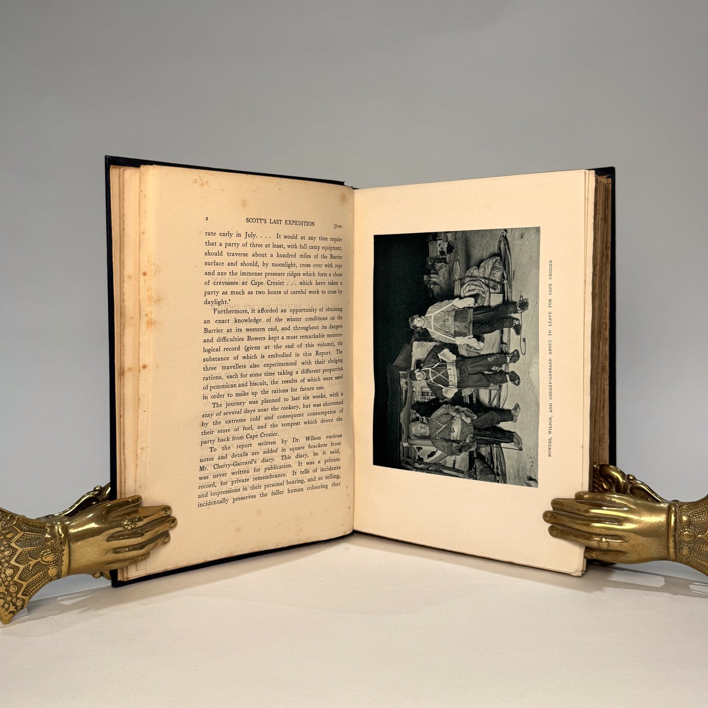 Scott’s Last Expedition – First Edition (1913), with Admiral Edward Evans Autograph – A Direct Link to the Terra Nova