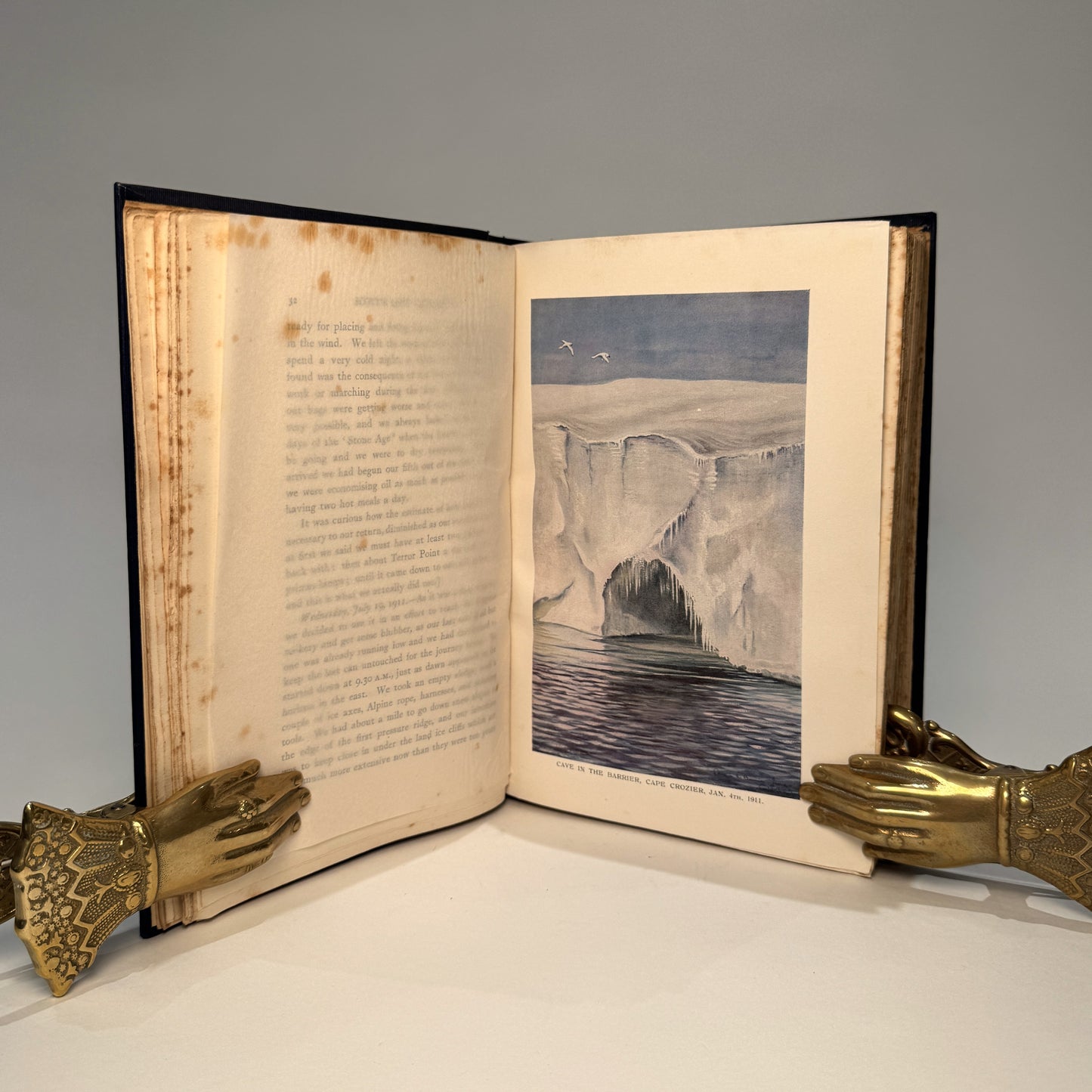 Scott’s Last Expedition – First Edition (1913), with Admiral Edward Evans Autograph – A Direct Link to the Terra Nova