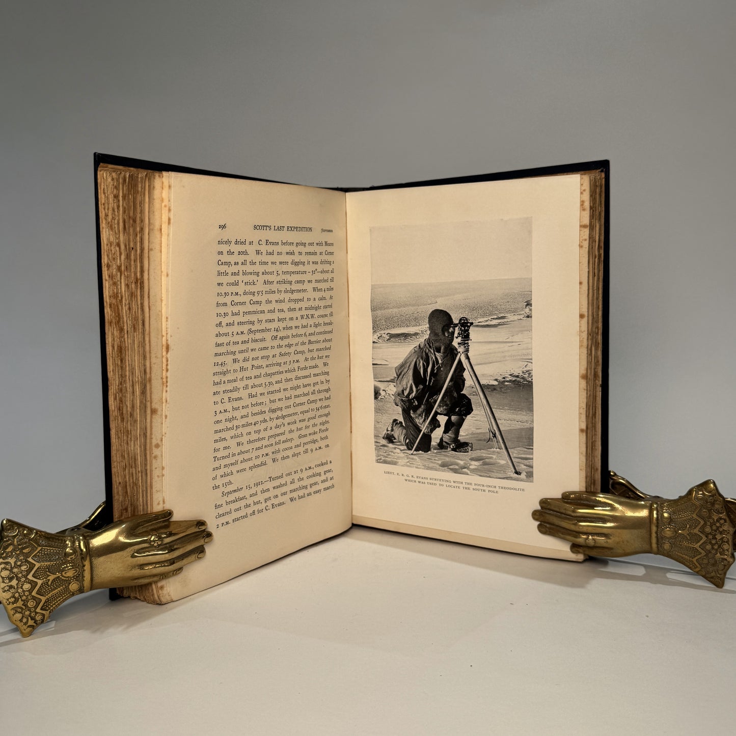 Scott’s Last Expedition – First Edition (1913), with Admiral Edward Evans Autograph – A Direct Link to the Terra Nova
