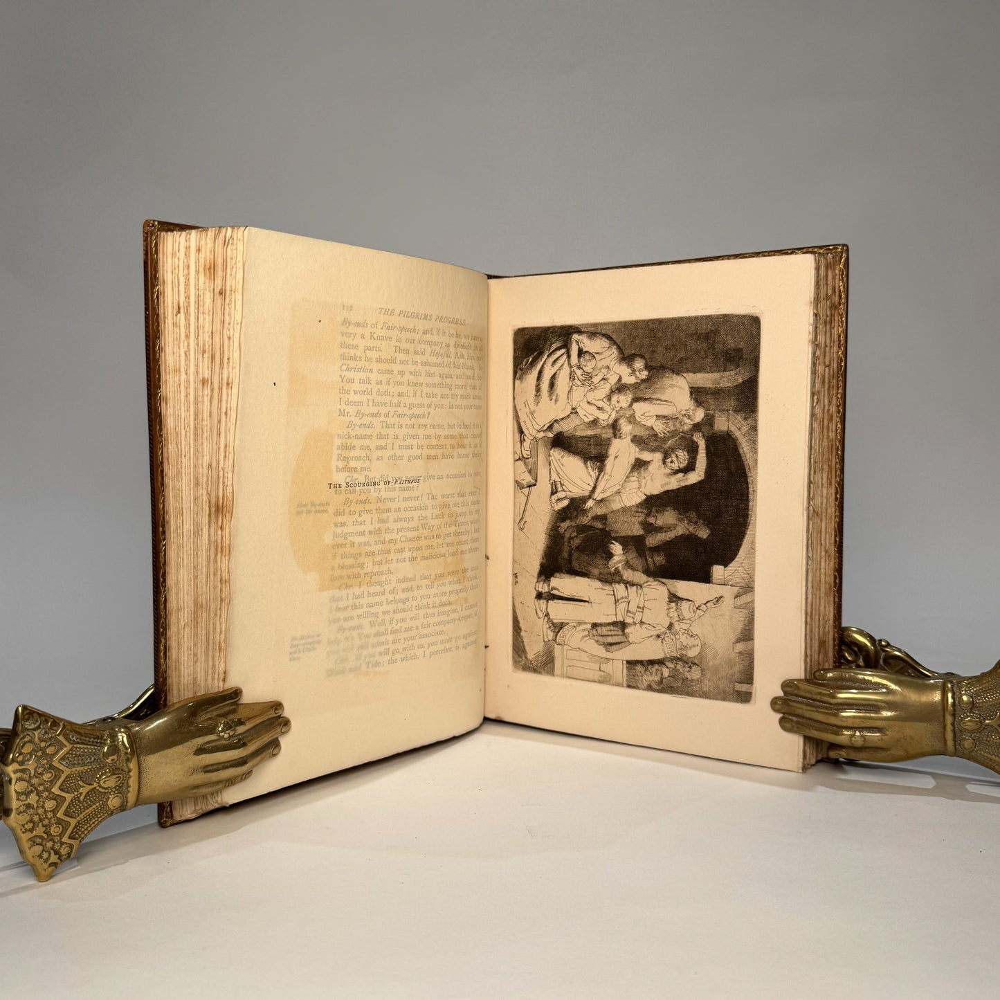 The Pilgrim’s Progress – John Bunyan – Nimmo 1890s Edition in Riviere & Son Full Polished Calf Binding