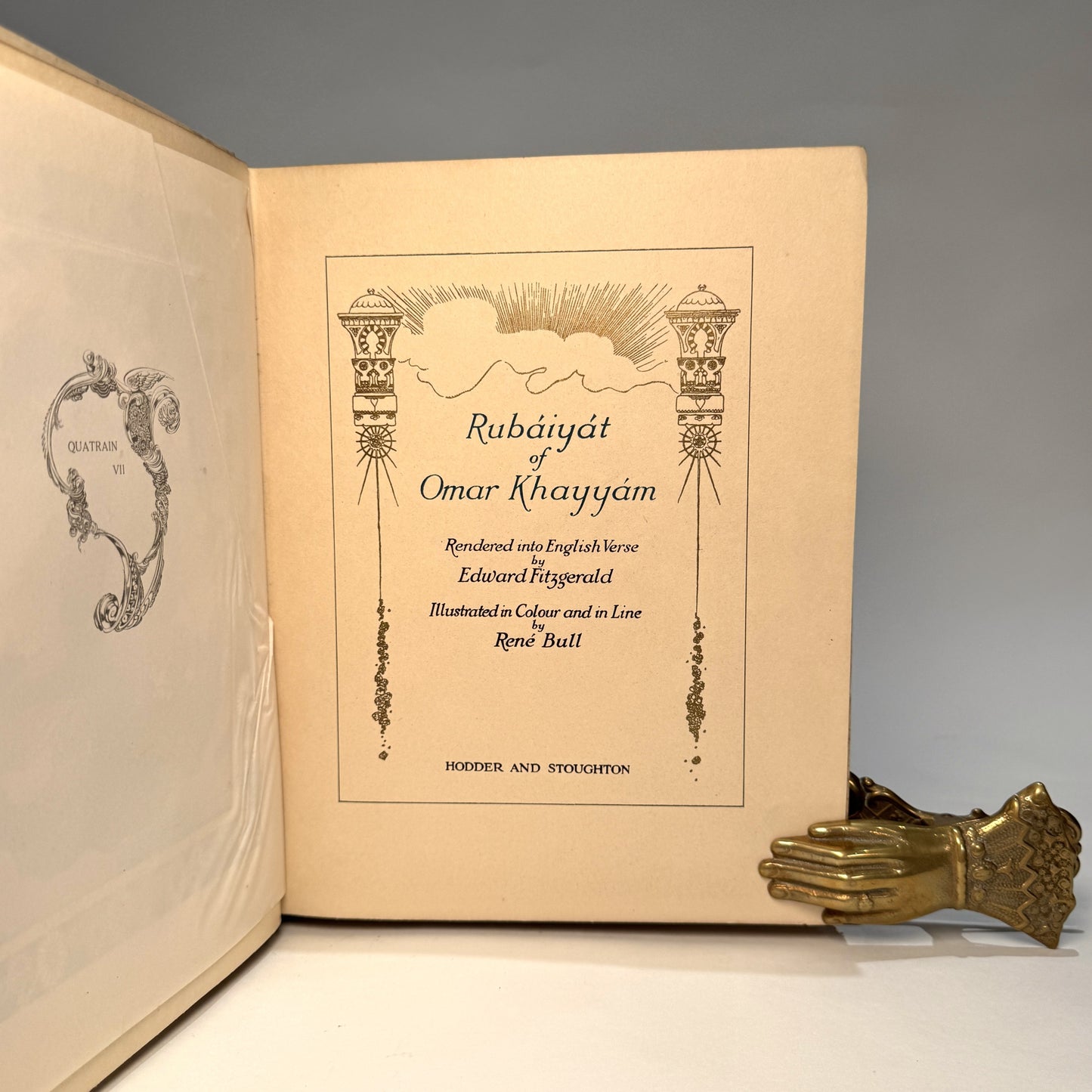 Rubáiyát of Omar Khayyám – Illustrated by René Bull – Signed Limited Edition (No. 216 of 250 Copies)
