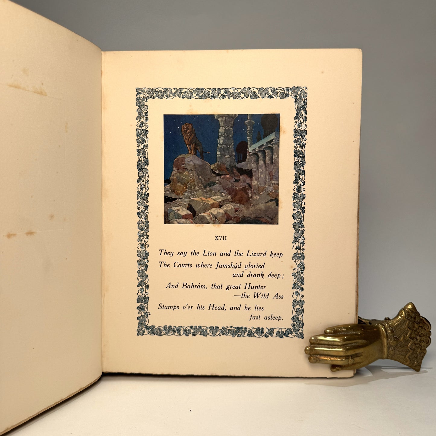 Rubáiyát of Omar Khayyám – Illustrated by René Bull – Signed Limited Edition (No. 216 of 250 Copies)