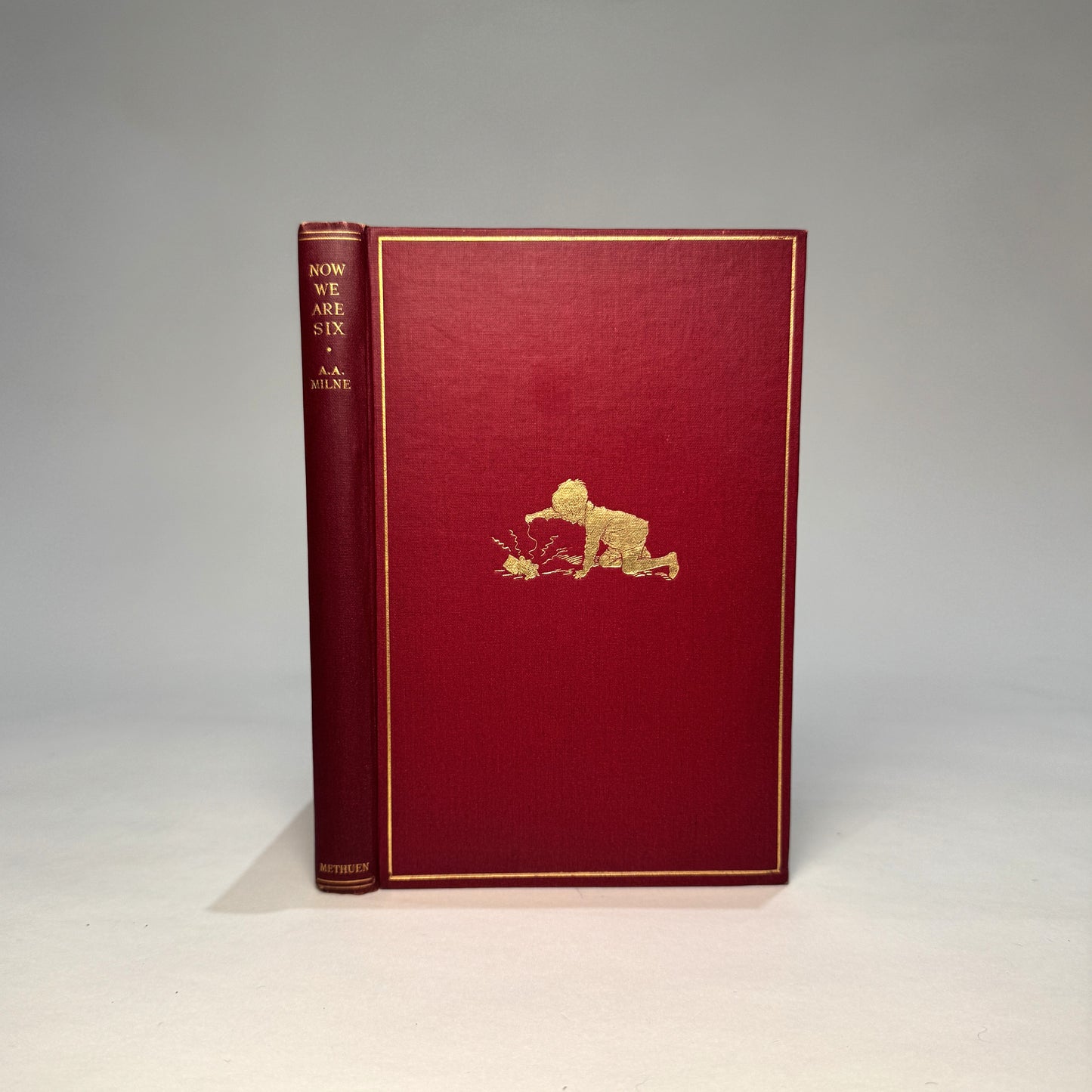 Now We Are Six – A. A. Milne, First Edition in Original Dust Jacket, Methuen & Co., 1927