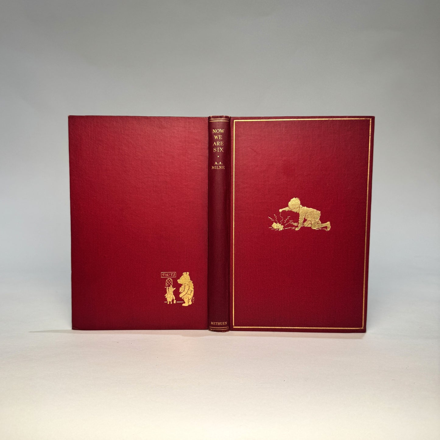 Now We Are Six – A. A. Milne, First Edition in Original Dust Jacket, Methuen & Co., 1927