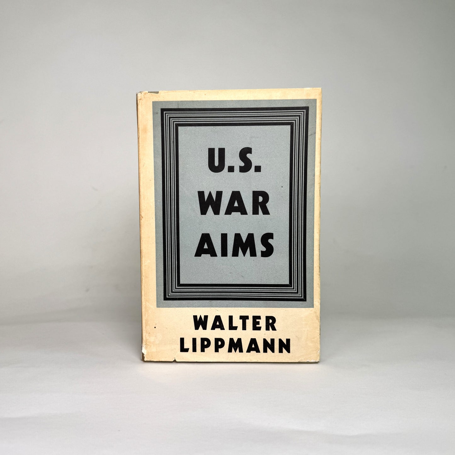 U.S. War Aims - Lippmann Presentation Copy to Air Chief Marshal Portal