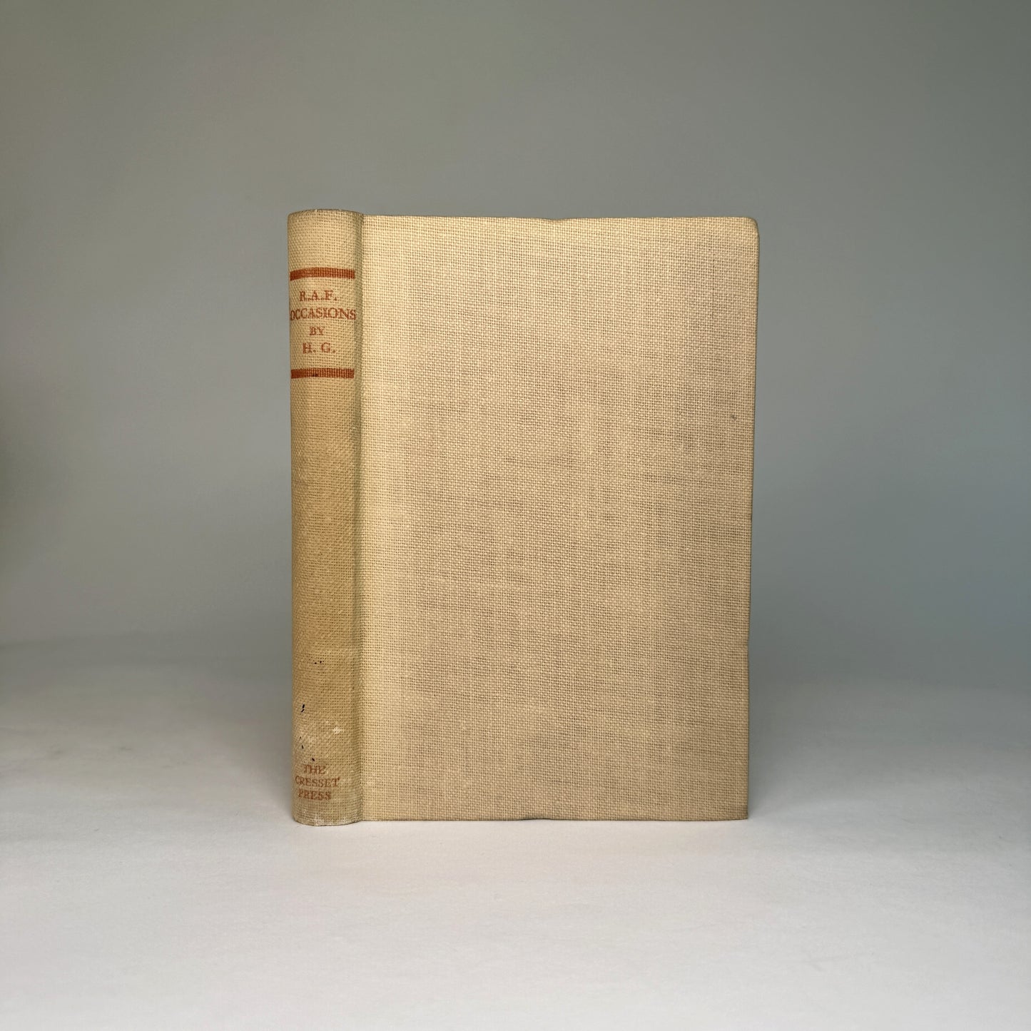 R.A.F. Occasions by Hubert Griffith - First Edition Presentation Copy to Air Chief Marshal Sir Charles Portal, with Portal’s Own Wartime Annotations
