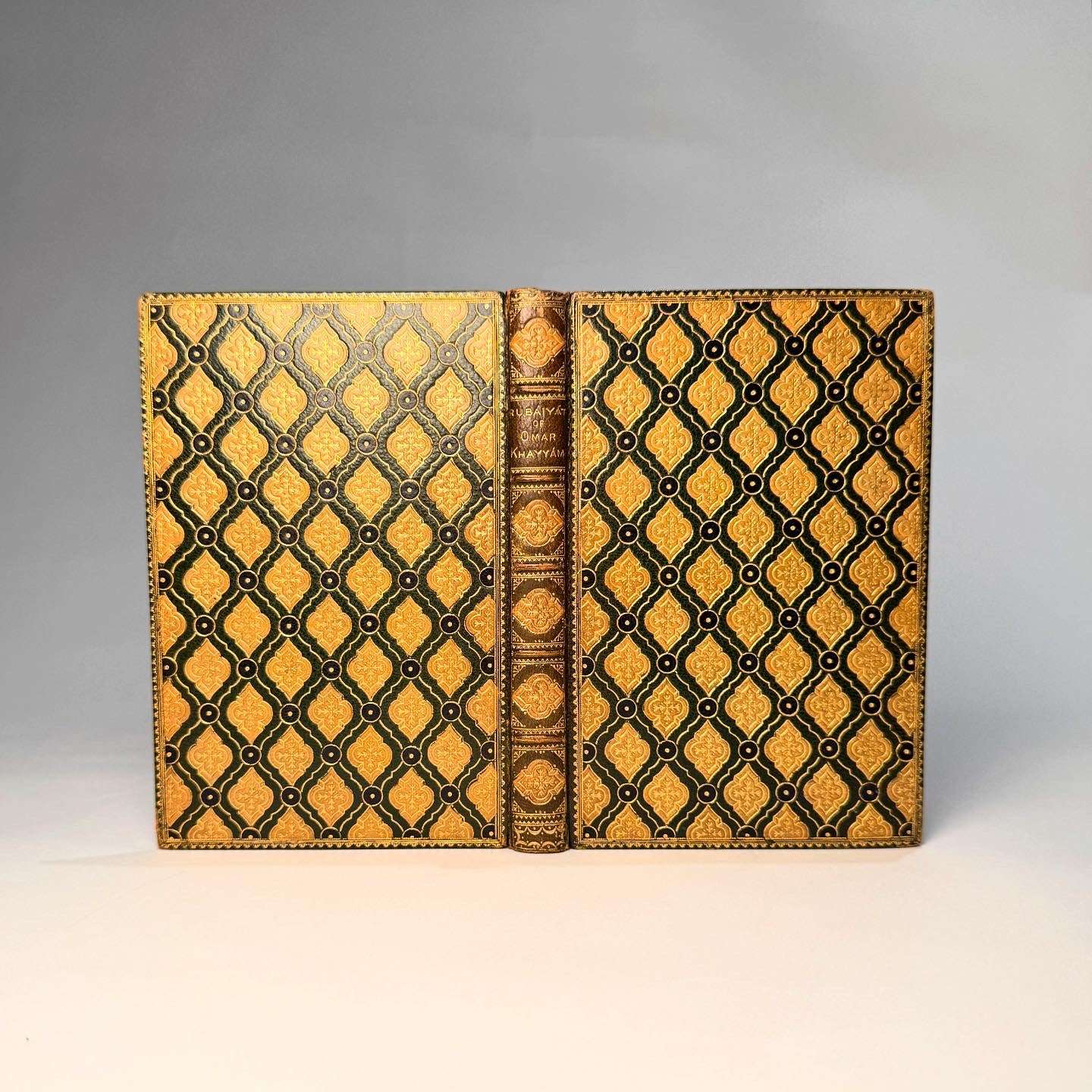 Rubáiyát of Omar Khayyám - Edward FitzGerald Translation, Magnificent Full Morocco Ramage Binding