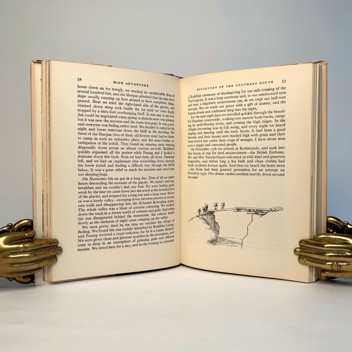 High Adventure by Edmund Hillary - Signed with the Scarce E. P. Hillary Signature