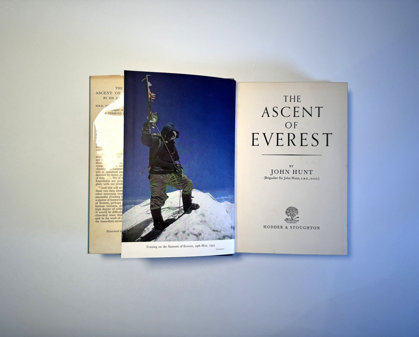 The Ascent of Everest Signed by Sir John Hunt