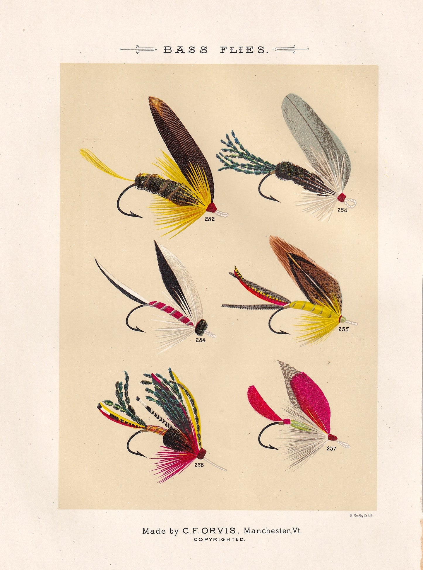 Bass Flies 252