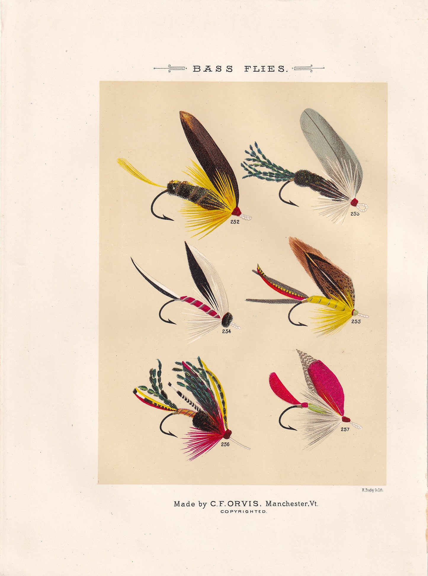 Bass Flies 252