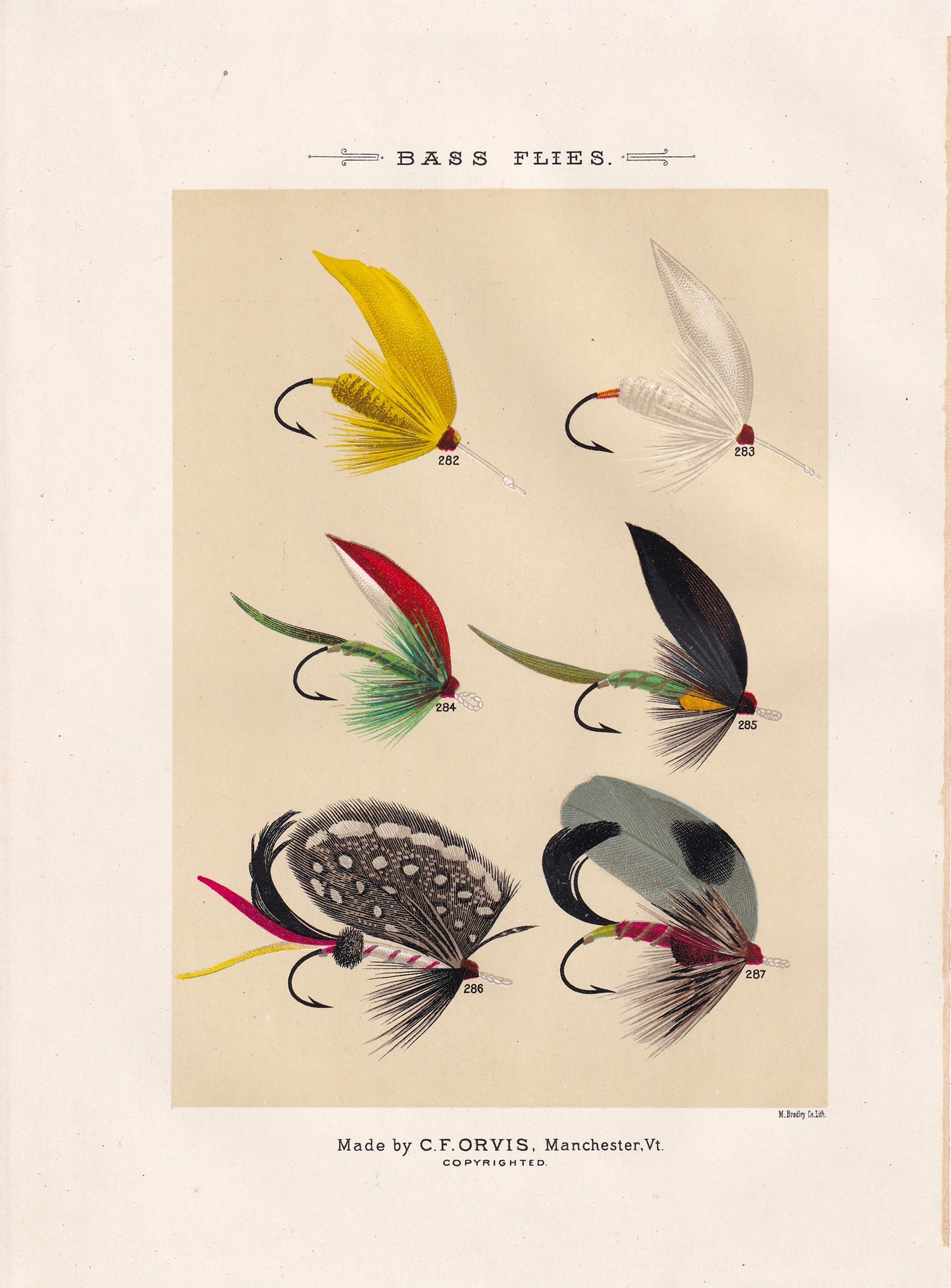Bass Flies 282