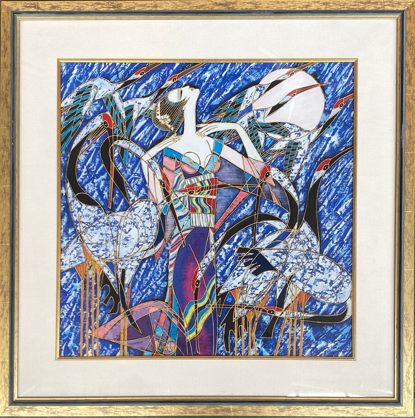 After Ting Shao Kuang - Set of Four Gouache Paintings on Paper