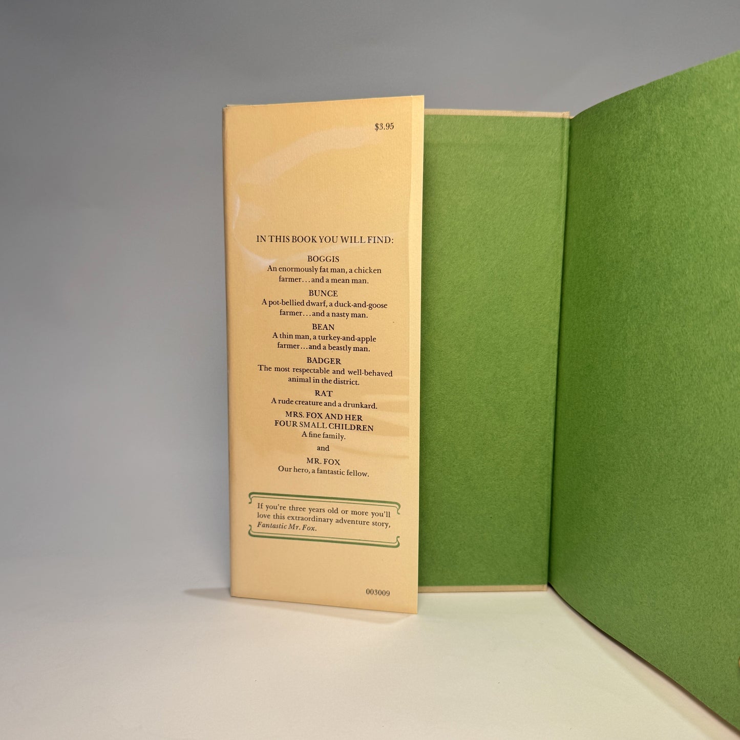 Fantastic Mr. Fox – The True First Edition, Roald Dahl