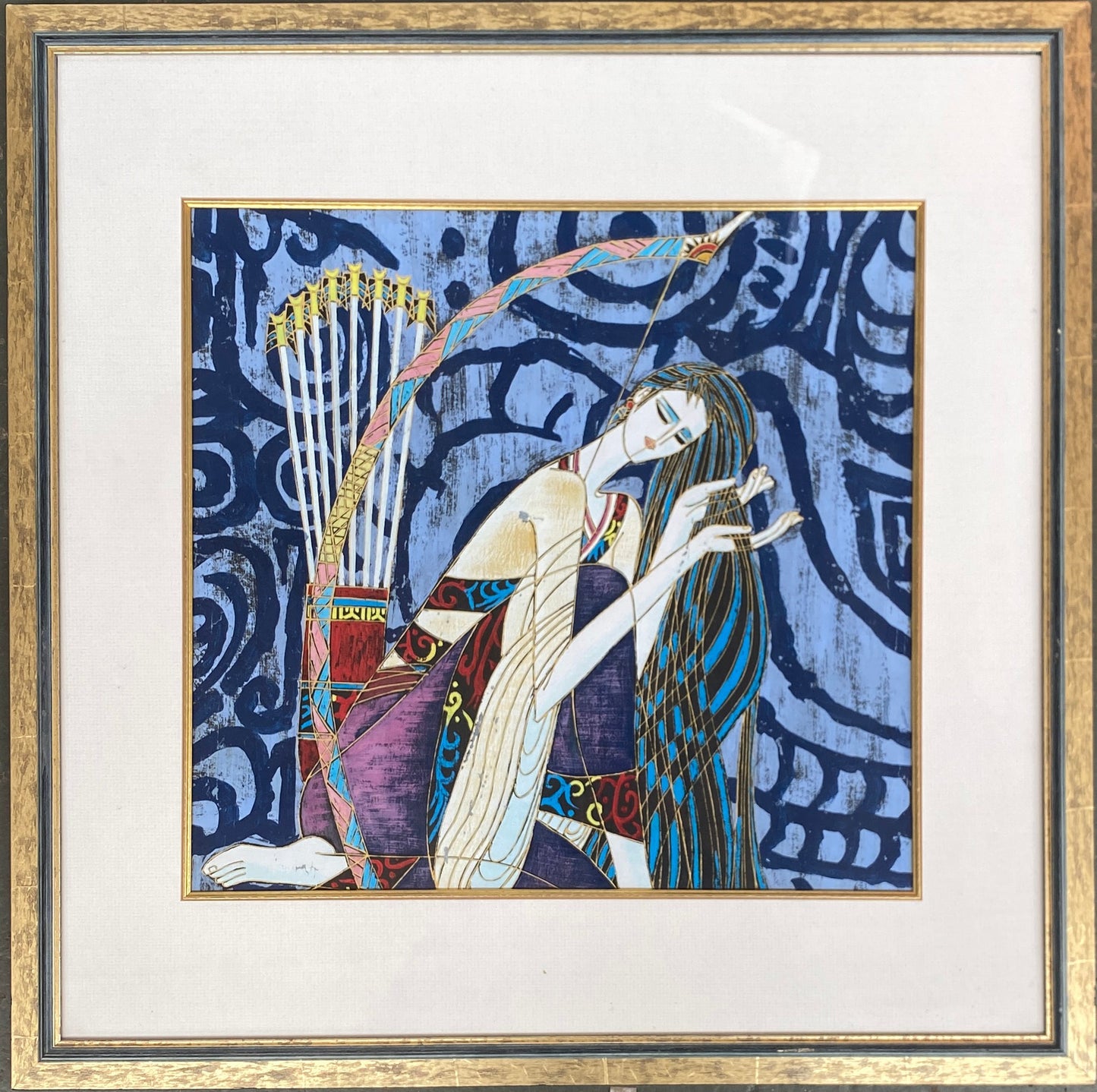 After Ting Shao Kuang - Set of Four Gouache Paintings on Paper